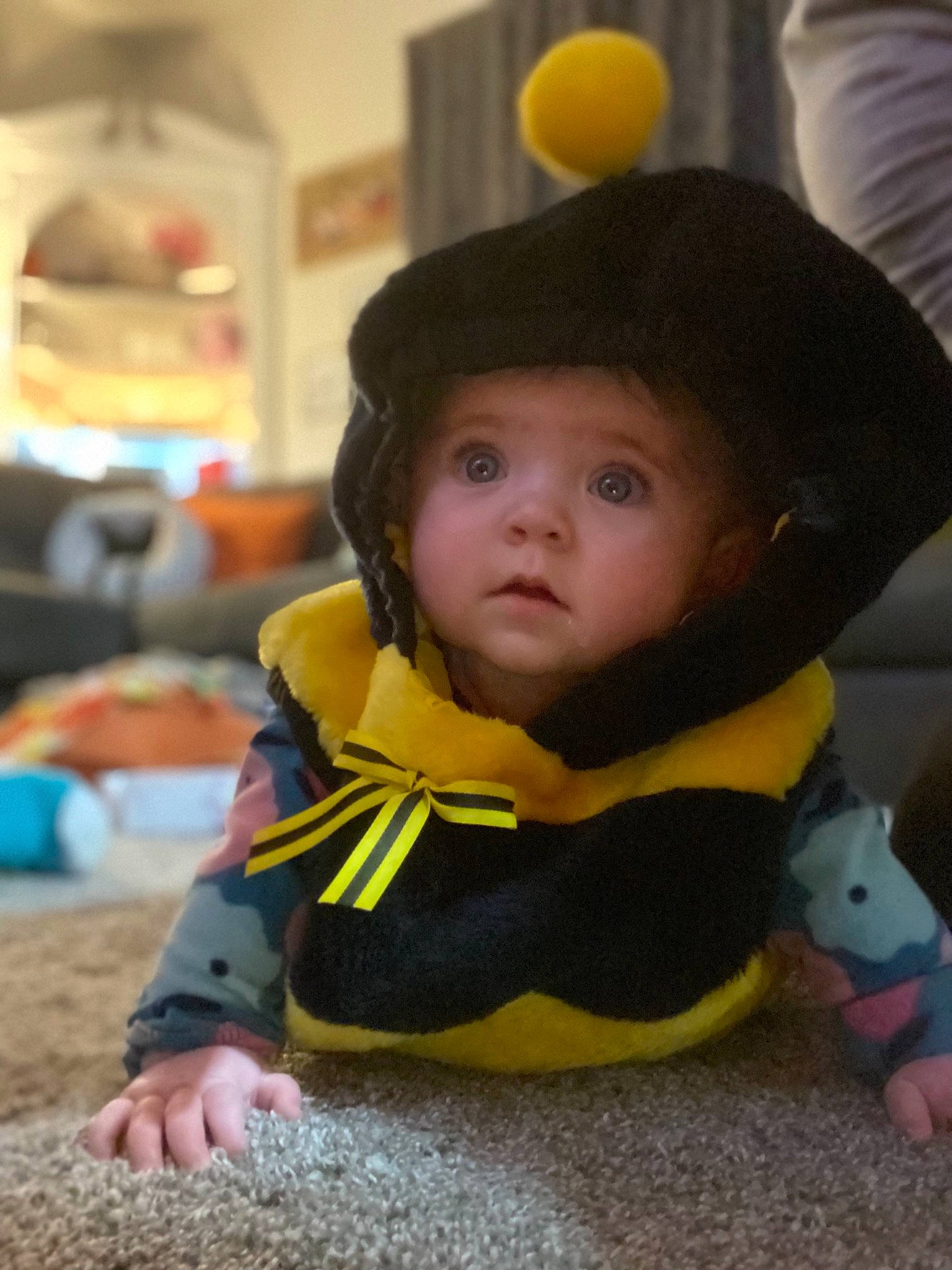 Ayva joined the competition — help win amazing prizes! baby, baby_toddler_clothing, bib, cap, cheek, child, chin, eye, face, facial_expression, fun, hairstyle, happy, headgear, headwear, mouth, nose, person, skin, standing