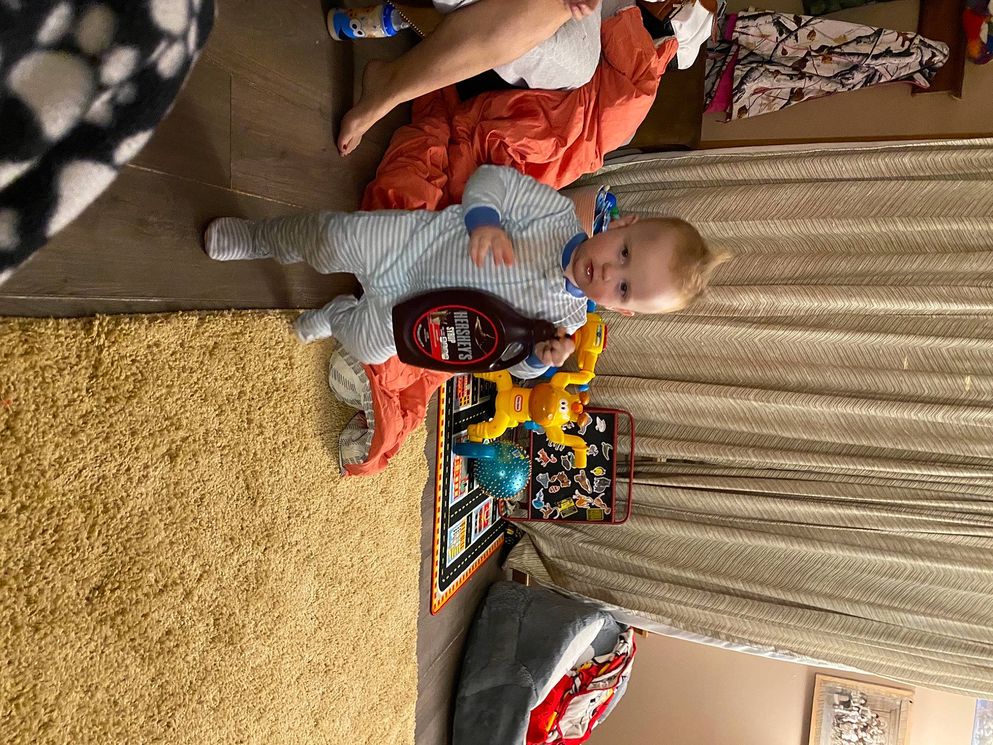 Maverick is registered to the contest to win money with this photo: child, person, toddler