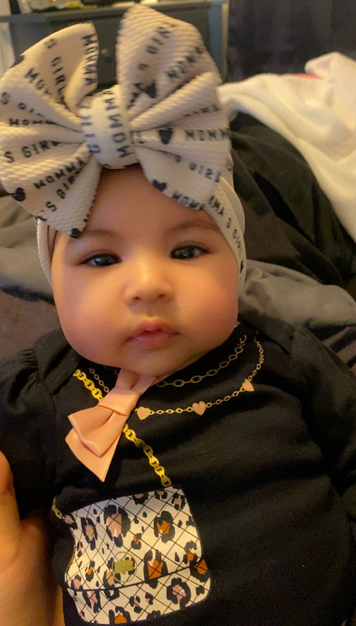Rosalie joined the competition — help win amazing prizes! baby, cap, cheek, child, chin, cool, costume_hat, dress, eye, eyebrow, eyelash, fun, happy, headgear, headwear, human_body, iris, lip, outerwear, person