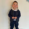 Mario a rejoint le concours — aidez-le/la à gagner de superbes lots ! boy, casual_clothing, child, confident, cute, fashion, full_body, hair_style, happy, hoodie, indoor, light, person, plain_wall, portrait, quilted_vest, shoes, smile, standing, young