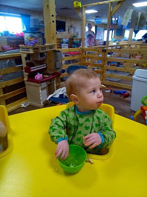 Maverick is registered to the contest to win money with this photo: baby, baby_toys, blurred, bookcase, chair, child, flooring, fun, kindergarten, leisure, person, play, retail, room, sharing, shelf, shelving, table, toddler, toy