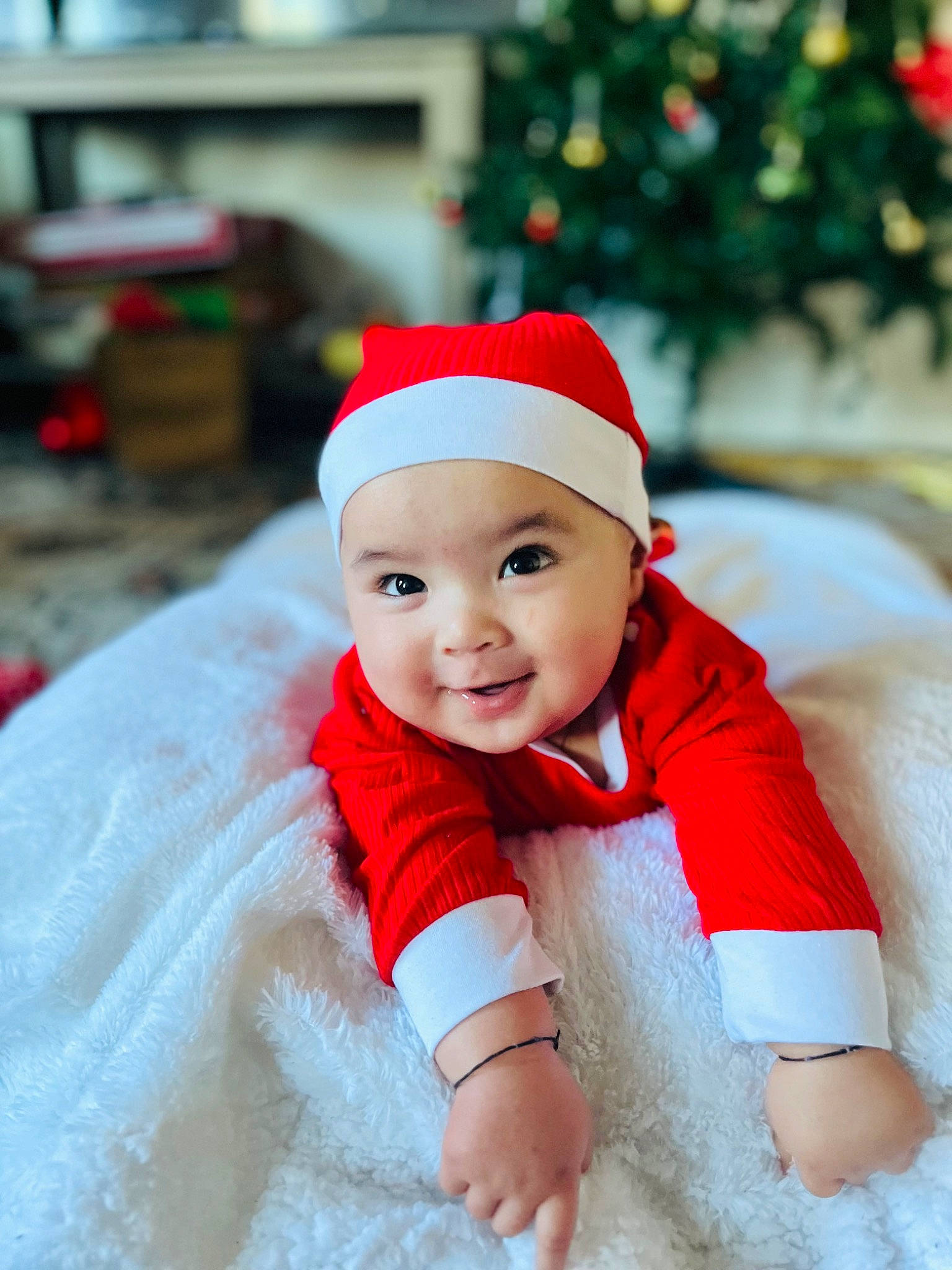 Pranish joined the competition — help win amazing prizes! baby, cap, christmas, christmas_decoration, christmas_eve, event, fictional_character, fur, fur_clothing, happy, hat, headgear, headwear, holiday, human_body, outerwear, person, santa_claus, smile, toddler
