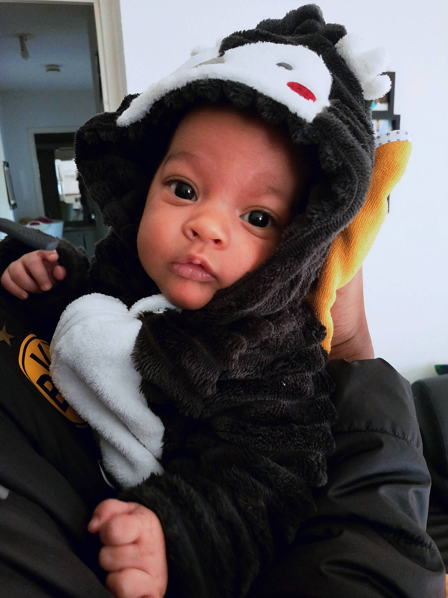 Ayden participe au concours pour gagner de l'argent avec cette photo : baby_toddler_clothing, cap, cheek, child, chin, comfort, cool, eyebrow, eyelash, flash_photography, fur_clothing, gesture, happy, iris, lip, nose, person, skin, sleeve, toddler