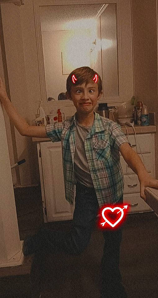 Allen joined the competition — help win amazing prizes! cap, carmine, door, eyewear, fashion_design, flooring, fun, happy, head, human_body, joy, pattern, person, personal_protective_equipment, plaid, room, selfie, shoulder, smile, t_shirt