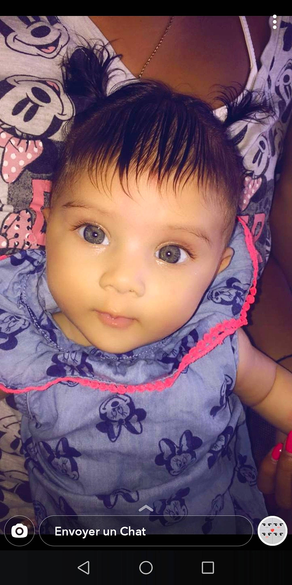 Angèle a rejoint le concours — aidez-le/la à gagner de superbes lots ! baby, beauty, cheek, child, chin, cool, eye, eyebrow, face, forehead, hair, head, iris, lip, mouth, nose, organ, person, skin, smile