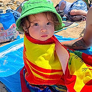 Shanon a rejoint le concours — aidez-le/la à gagner de superbes lots ! accessories, baby, bag, cap, child, clothing, face, female, girl, glasses, handbag, hat, head, outdoors, person, photography, portrait, summer, sunhat, towel