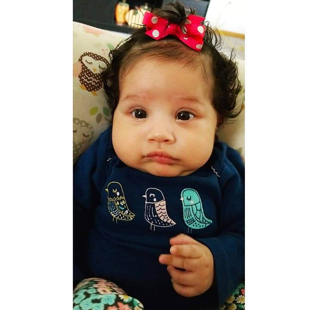 Noelle joined the competition — help win amazing prizes! baby, cheek, child, cool, crown, ear, face, fashion_accessory, forehead, hair, hair_accessory, head, headband, headgear, headpiece, person, photography, product, smile, t_shirt