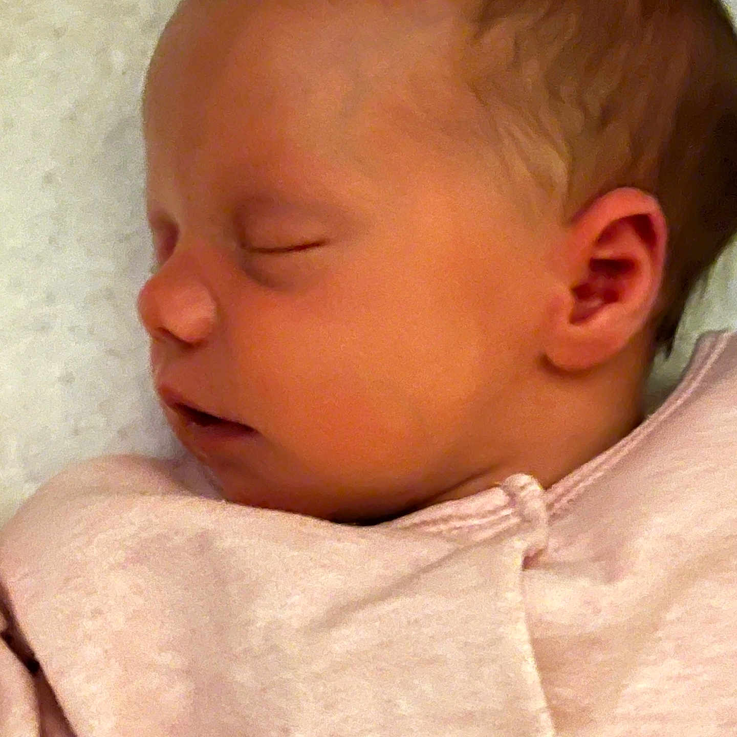 Ava joined the competition — help win amazing prizes! baby, blanket, bodypart, ear, face, finger, hand, head, newborn, person, photography, portrait, quilt, skin, sleeping