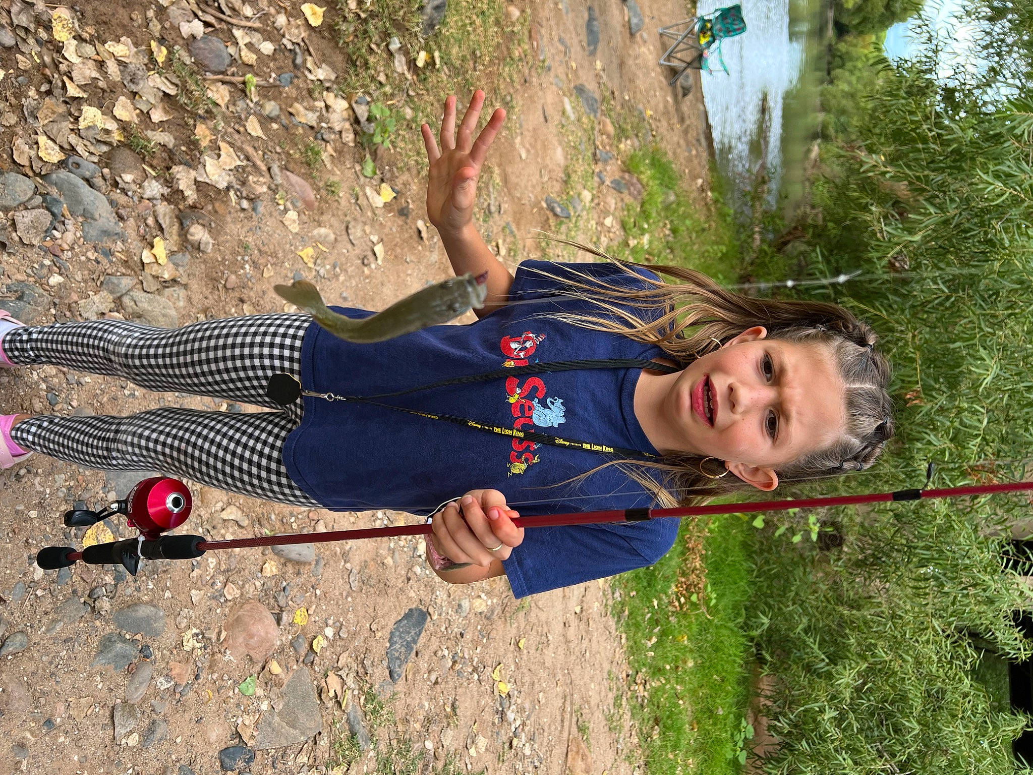 Aleah is registered to the contest to win money with this photo: adventure, fun, happy, landscape, leisure, outdoor_shoe, people_in_nature, person, plant, recreation, rope, smile, soil, sorrow, toddler, tree, walking_shoe, woody_plant