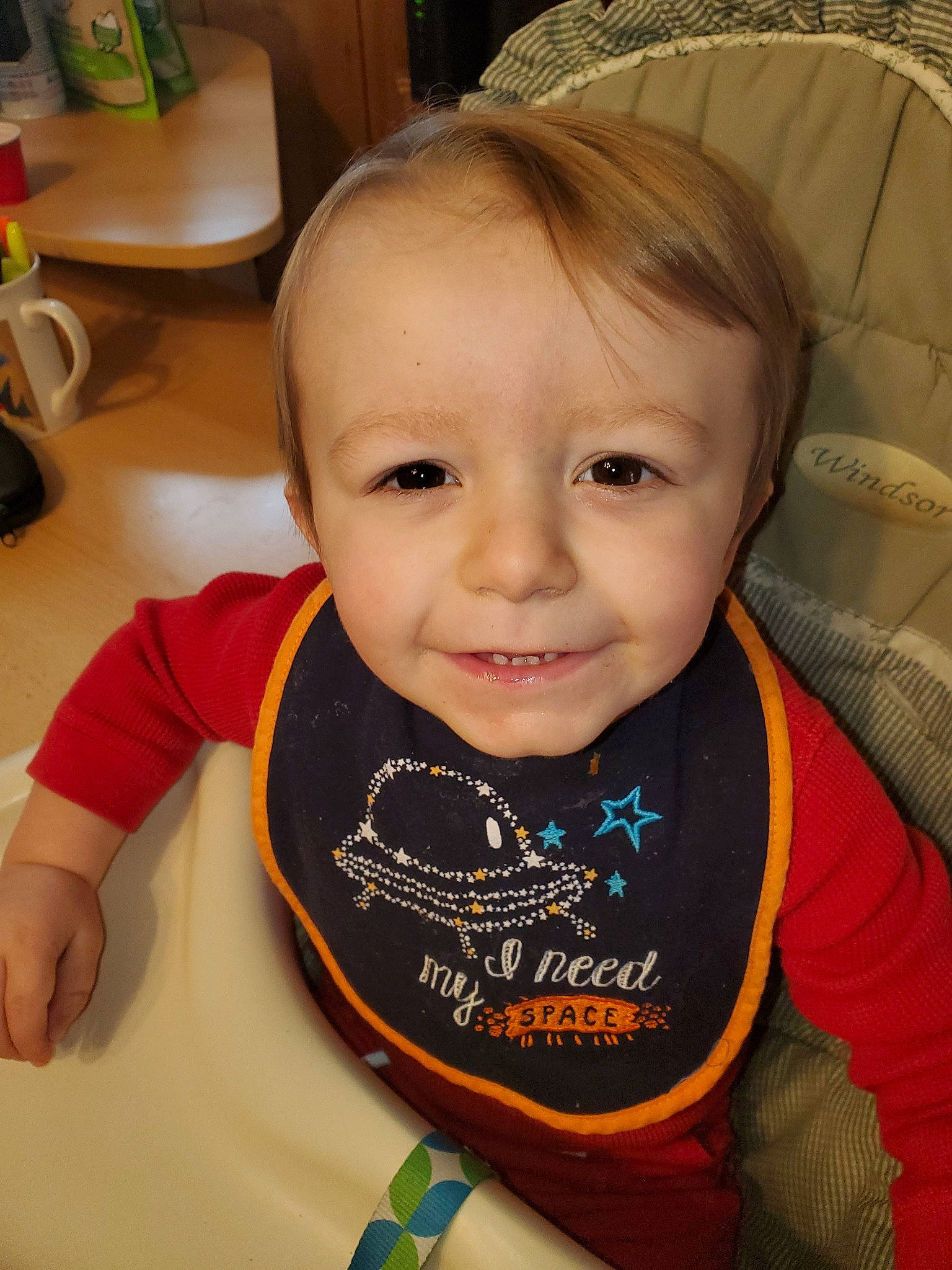 Damion joined the competition — help win amazing prizes! baby, cheek, child, face, head, iris, lip, person, skin, smile, toddler