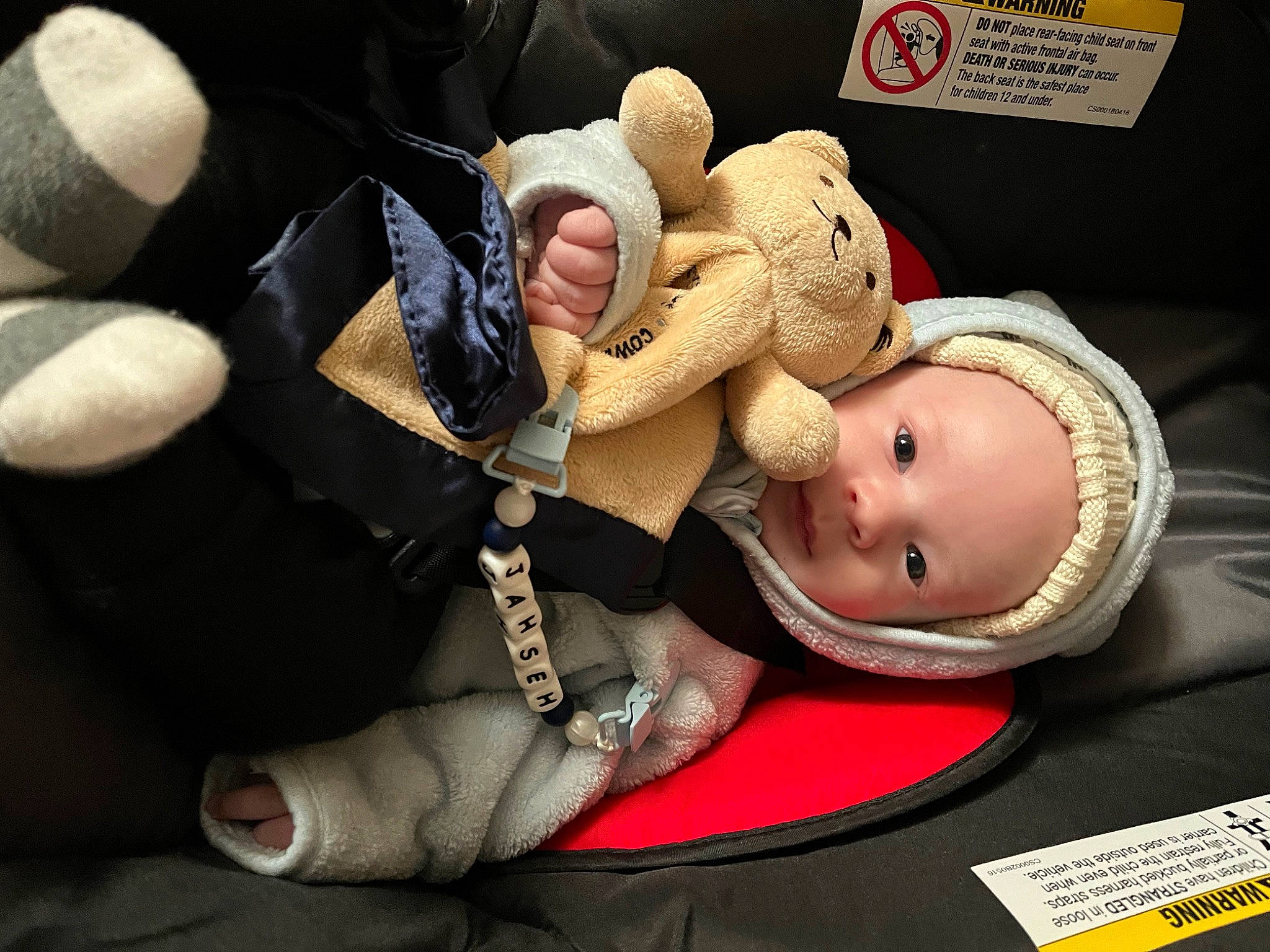 Jahseh joined the competition — help win amazing prizes! baby, baby_products, baby_sleeping, baby_toddler_clothing, cheek, child, comfort, costume_hat, fashion_accessory, hat, headgear, jewellery, mammal, person, product, skin, stuffed_toy, textile, toddler, toy