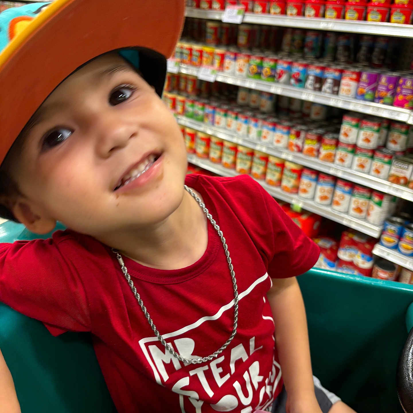 Cielo joined the competition — help win amazing prizes! accessories, bodypart, boy, child, clothing, face, finger, food, grocerystore, hand, hat, head, indoors, jewelry, male, necklace, person, shelf, shop, sweets
