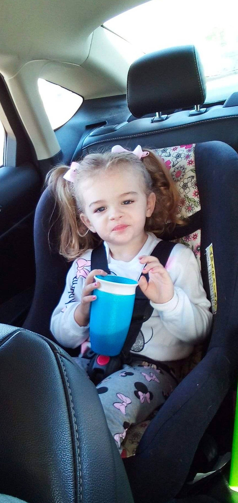 Charley joined the competition — help win amazing prizes! auto_part, automotive_design, beauty, car, car_seat, car_seat_cover, child, comfort, face, fun, head_restraint, mammal, motor_vehicle, person, personal_luxury_car, seat_belt, skin, toddler, vehicle, vehicle_door