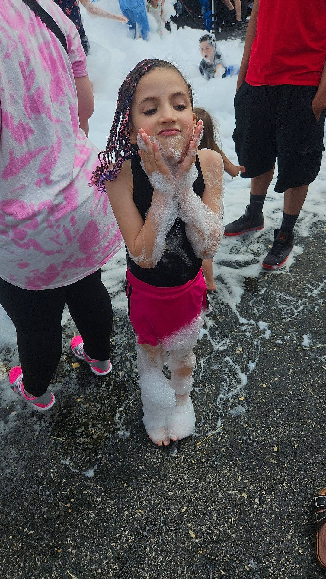 Amiya joined the competition — help win amazing prizes! boy, child, clothing, face, female, footwear, girl, head, male, nature, outdoors, pants, person, photography, portrait, sea, shoe, shorts, soil, water