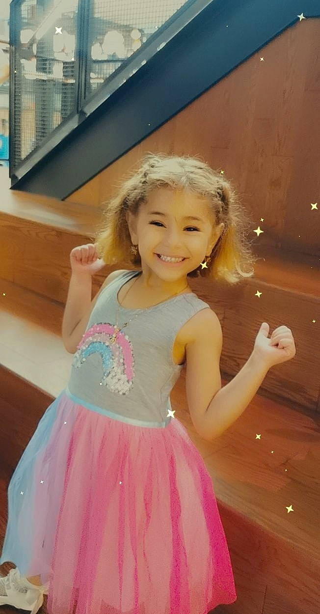 Lyanna a rejoint le concours — aidez-le/la à gagner de superbes lots ! ballet_tutu, child, child_model, costume, dress, fun, joy, person, pink, smile, toddler