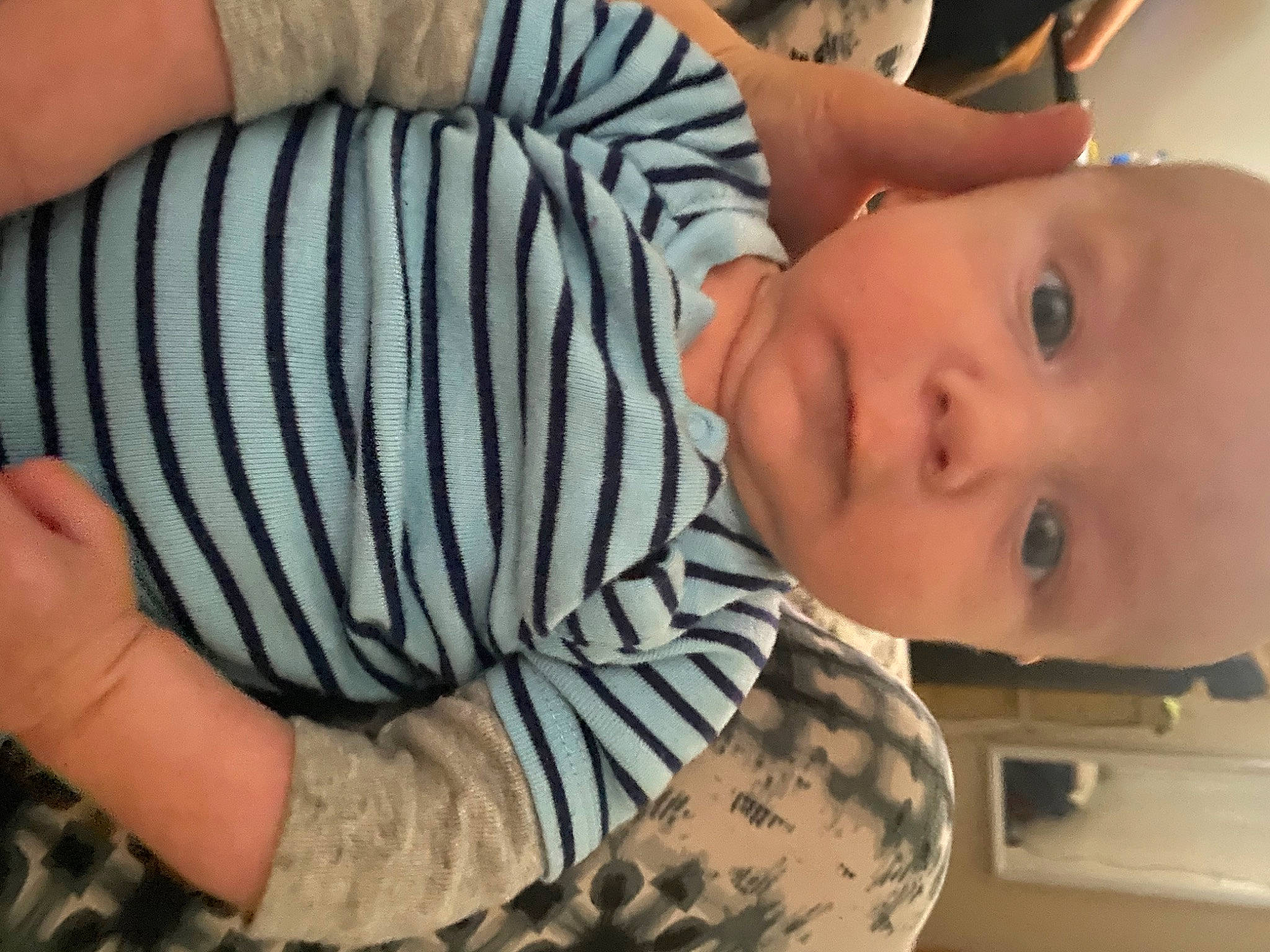 Nathaniel joined the competition — help win amazing prizes! baby, baby_toddler_clothing, cheek, child, comfort, elbow, eyebrow, eyelash, finger, human_body, iris, lip, mouth, neck, nose, pattern, person, skin, sleeve, t_shirt