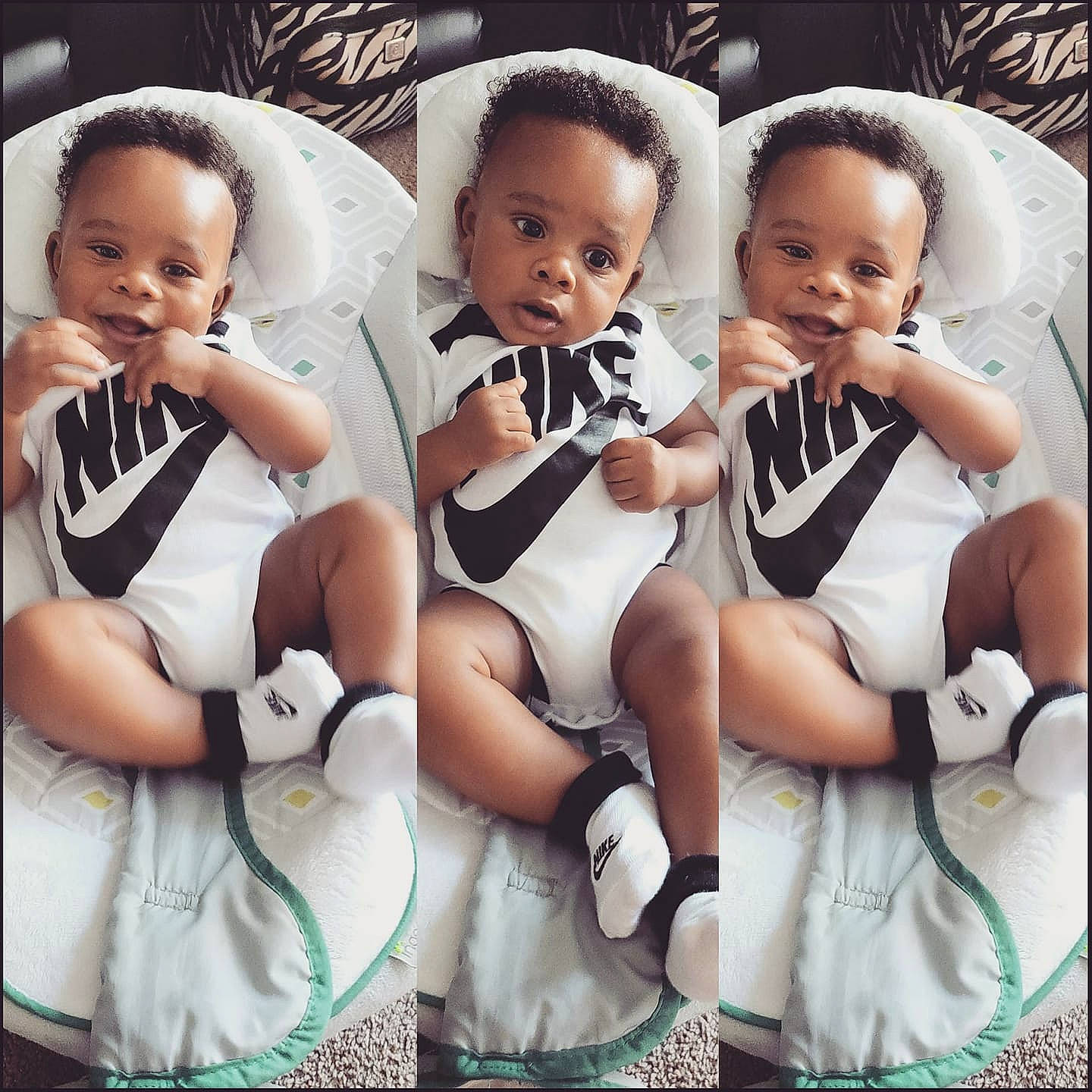 Ermias joined the competition — help win amazing prizes! baby, baby_products, baby_toddler_clothing, child, family, happy, people, person, photo_caption, photography, product, sibling, smile, toddler