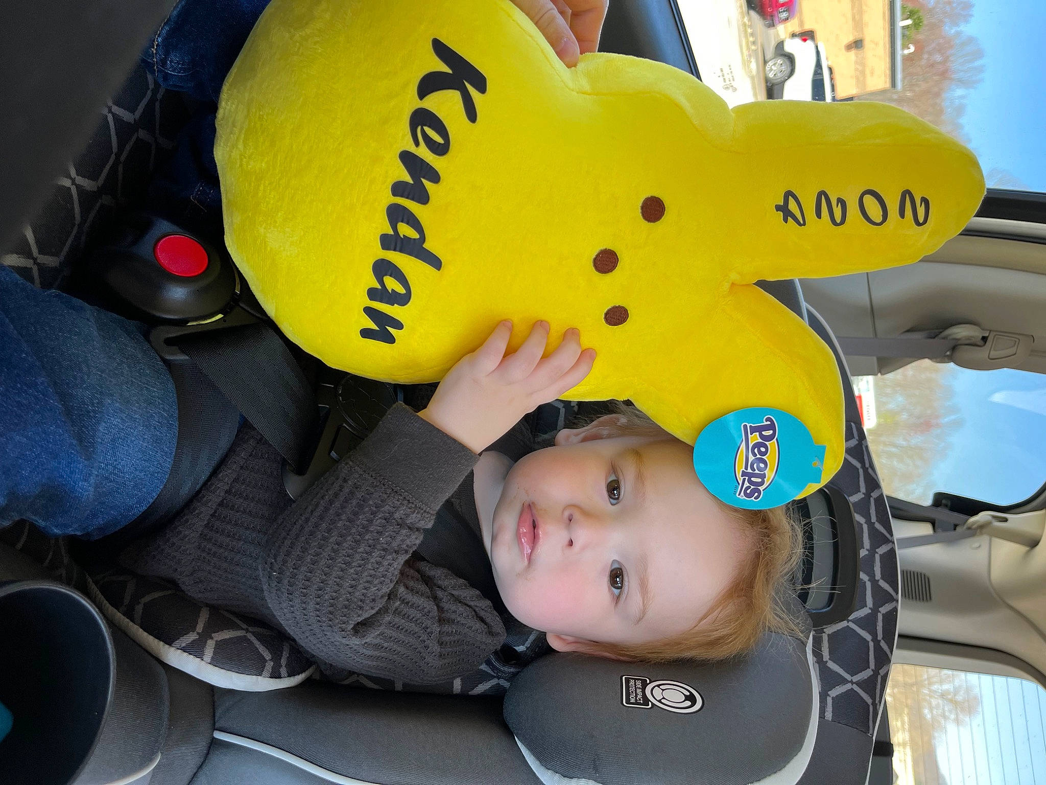 Kendan joined the competition — help win amazing prizes! auto_part, automotive_wheel_system, baby, baby_products, baby_toddler_clothing, car_seat, child, fun, glove, hat, headgear, helmet, party_supply, person, personal_protective_equipment, plush, recreation, stuffed_toy, toddler, toy