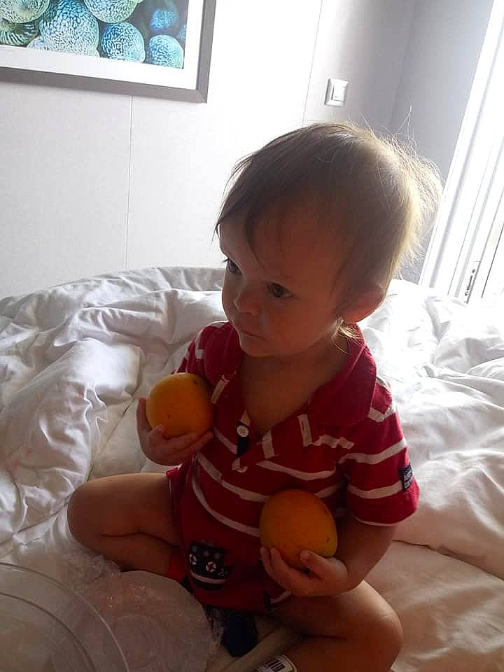 Zaiden is registered to the contest to win money with this photo: baby, ball, child, person, play, skin, toddler