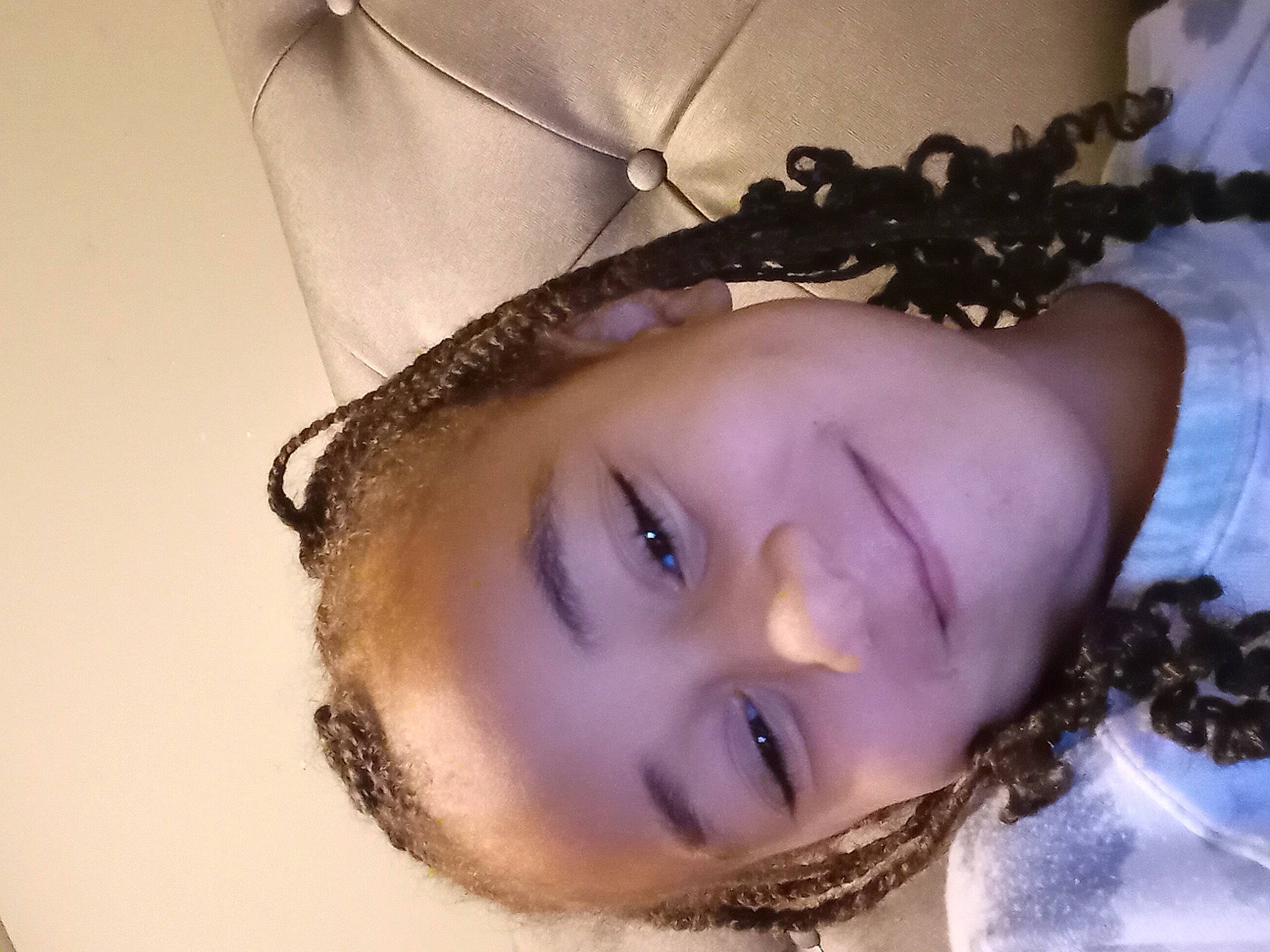 Zendaya joined the competition — help win amazing prizes! brown_hair, cheek, ear, eyelash, eyewear, fashion_accessory, flash_photography, hair_accessory, happy, headpiece, human_body, iris, jaw, joy, lip, long_hair, neck, nose, person, selfie