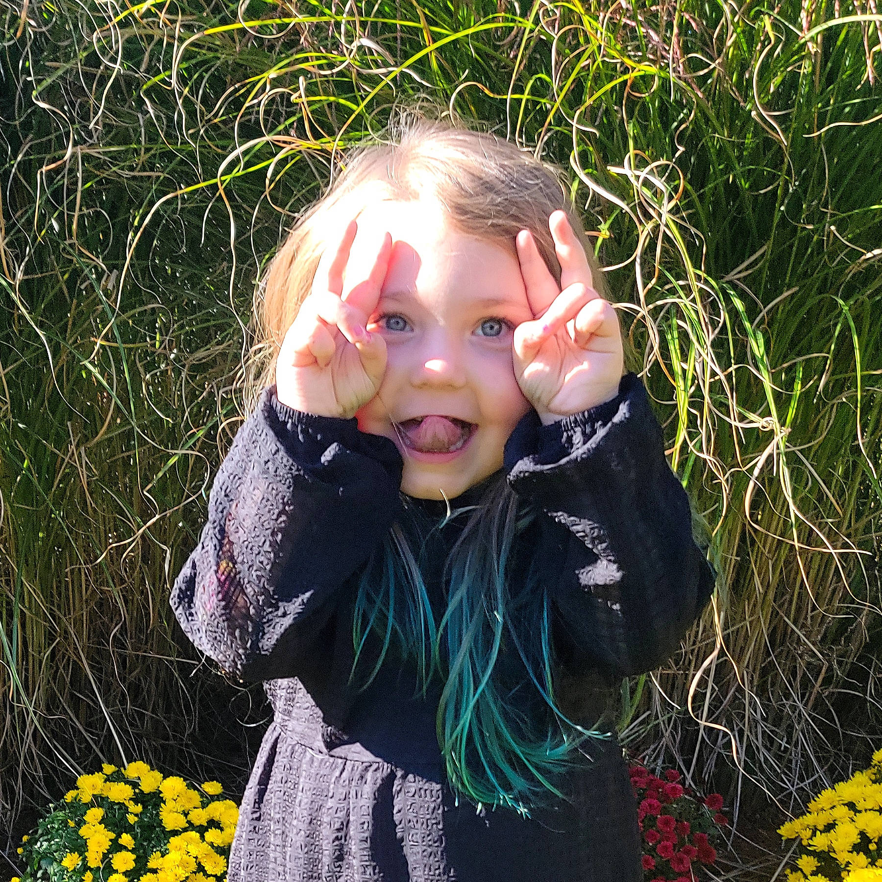Makenna joined the competition — help win amazing prizes! baby_toddler_clothing, beauty, botany, eye, flash_photography, flower, fun, gesture, grass, grass_family, happy, head, meadow, pattern, people_in_nature, person, photograph, plant, sleeve, spring