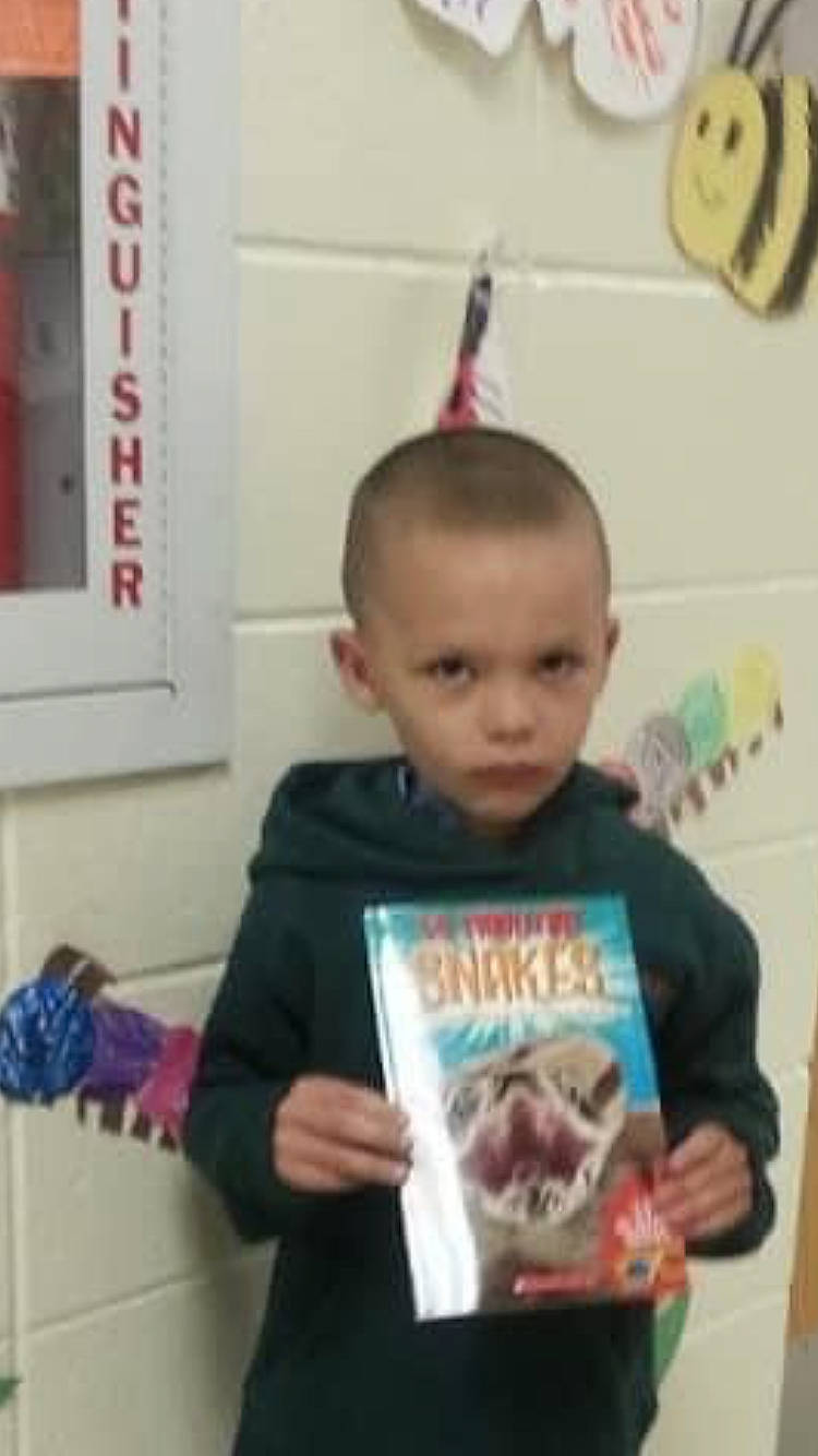 Gaige joined the competition — help win amazing prizes! baby, cheek, child, ear, facial_expression, fictional_character, head, kindergarten, learning, person, play, reading, room, smile, snapshot, toddler