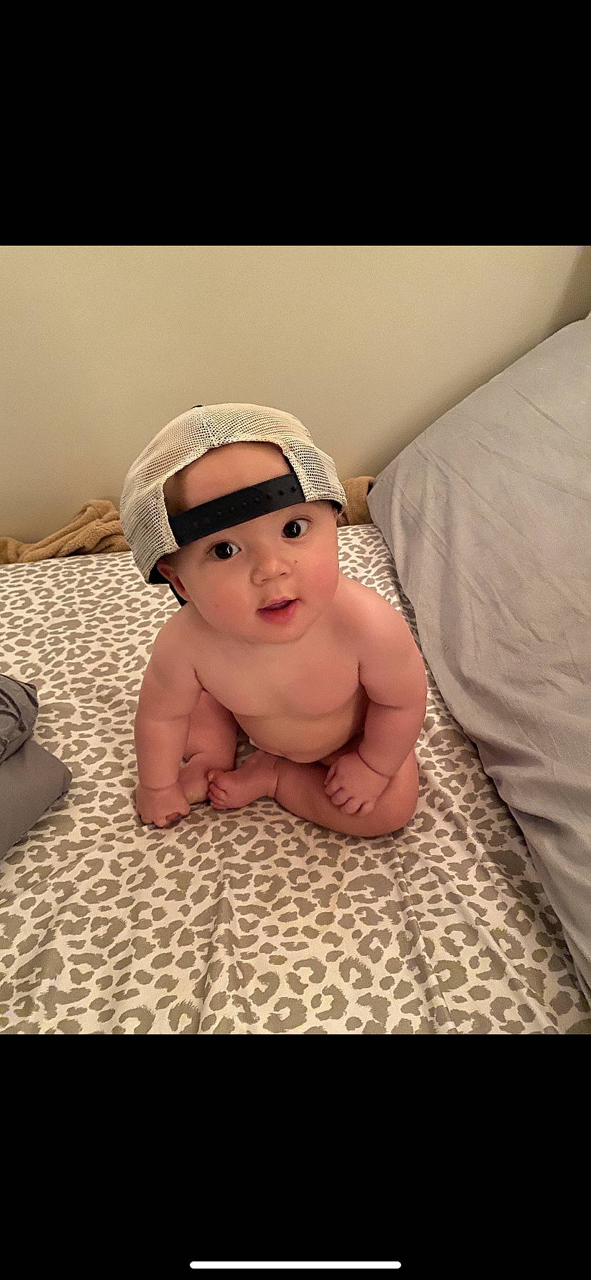 Jaylin joined the competition — help win amazing prizes! abdomen, baby, baby_sleeping, baby_toddler_clothing, barechested, bathing, bedding, cap, chest, child, comfort, flooring, happy, headgear, headwear, linens, person, skin, stomach, textile