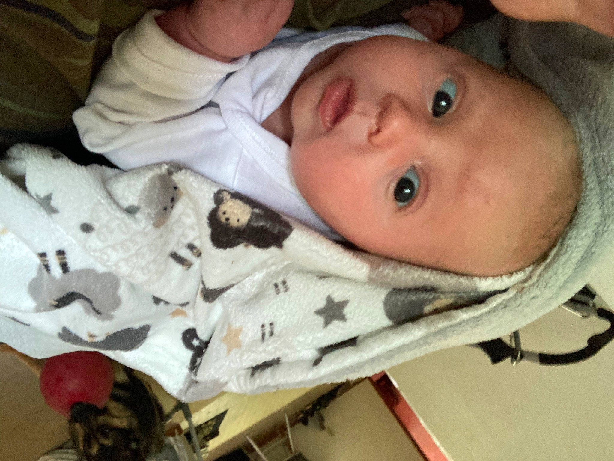 Adley joined the competition — help win amazing prizes! baby, baby_products, baby_toddler_clothing, carmine, cheek, child, collar, comfort, eyelash, linens, lip, mouth, nose, person, room, sleeve, smile, toddler