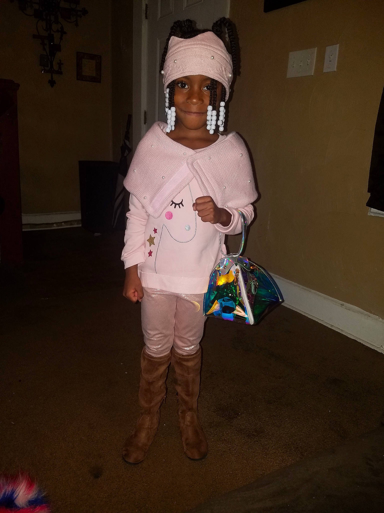 Gabby joined the competition — help win amazing prizes! child, costume, headwear, person, toddler