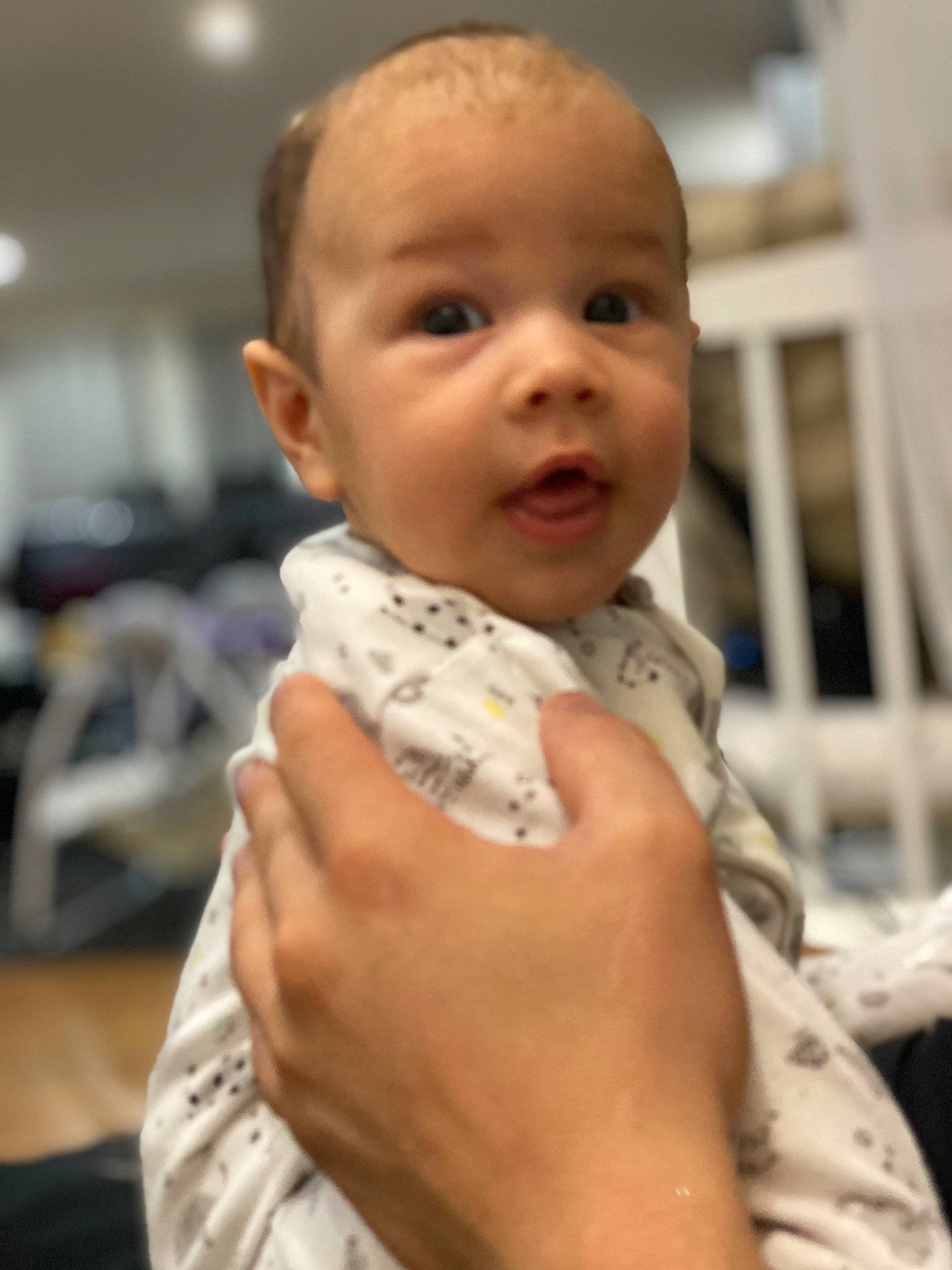 Ayan joined the competition — help win amazing prizes! baby, cheek, child, neck, person, smile, surprise, toddler