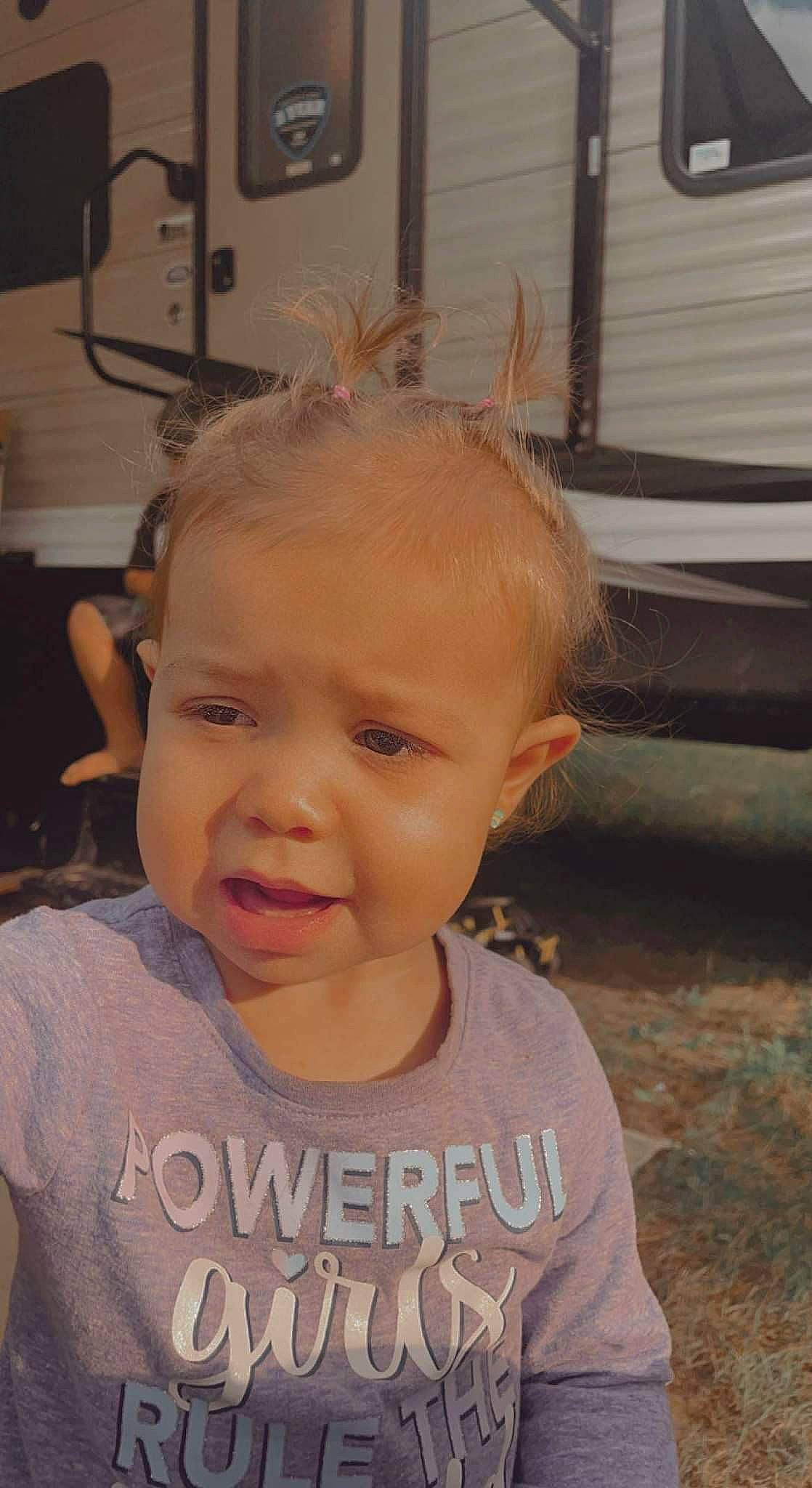 Gracelynn is registered to the contest to win money with this photo: chair, cheek, chin, ear, eye, eyebrow, eyelash, forehead, happy, head, iris, jaw, lip, mouth, neck, nose, person, shoulder, skin, smile