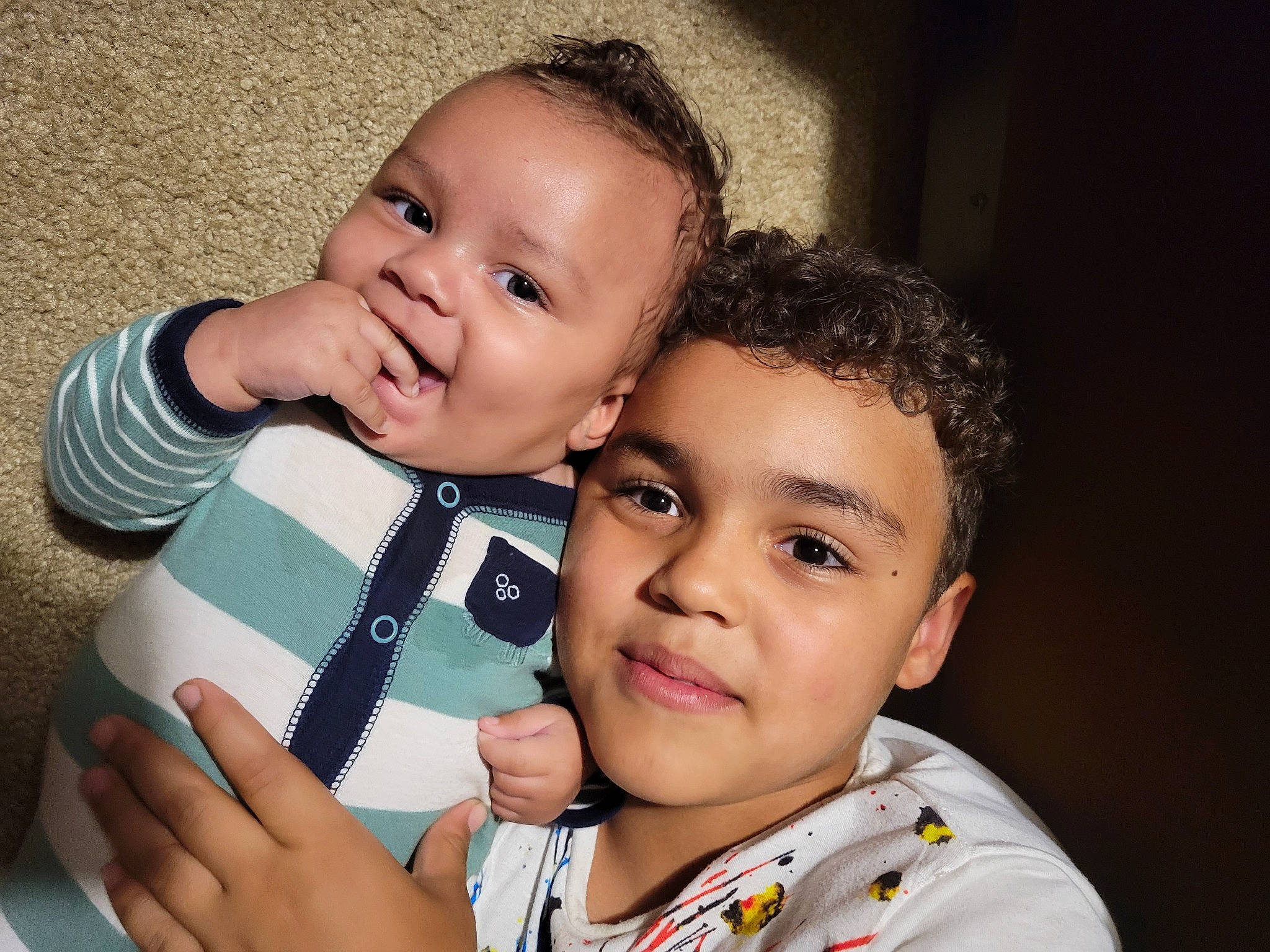 Kyle joined the competition — help win amazing prizes! cheek, chin, collar, eye, eyebrow, face, finger, flash_photography, gesture, hairstyle, happy, interaction, iris, joy, lip, mouth, nose, person, skin, sleeve