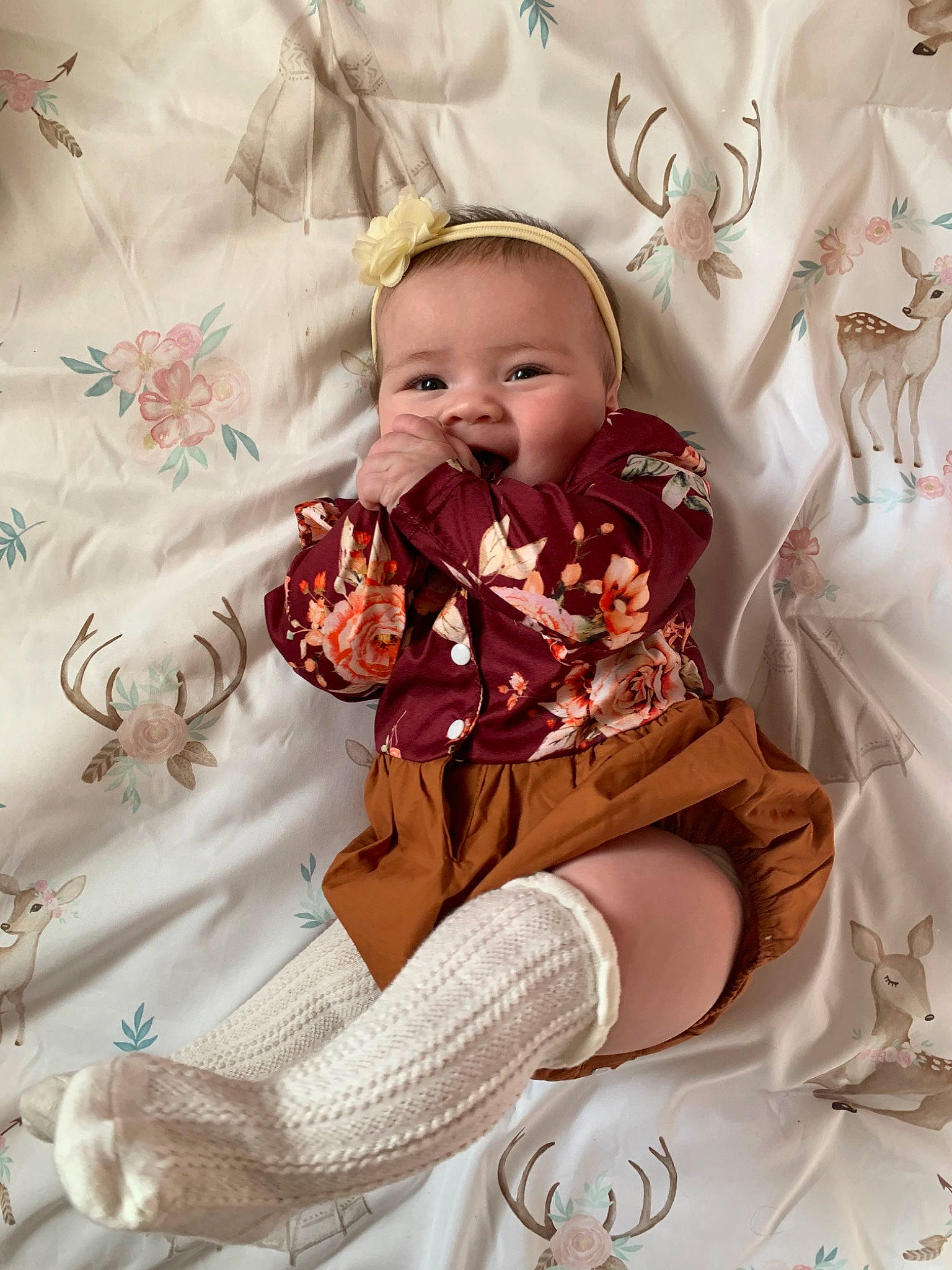 Emalia is registered to the contest to win money with this photo: baby, baby_products, baby_toddler_clothing, cheek, child, happy, person, product, sleeve, smile, toddler