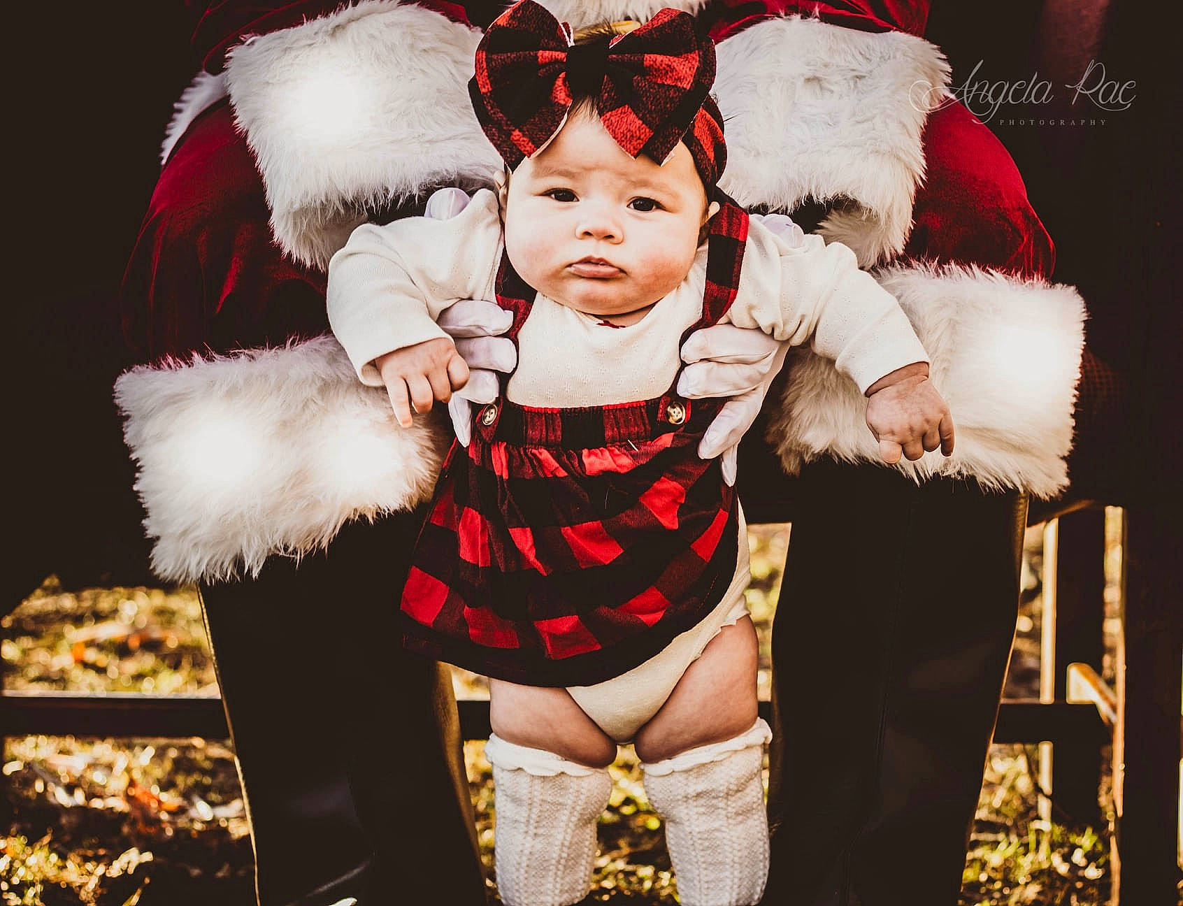 Emalia is registered to the contest to win money with this photo: baby, child, christmas, fictional_character, fun, fur, happy, person, photography, santa_claus, smile, toddler