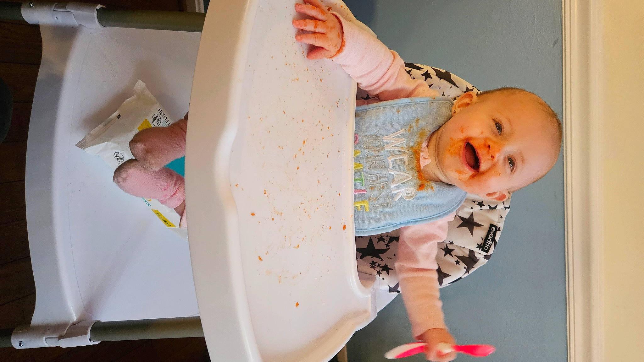 Kali joined the competition — help win amazing prizes! baby, baby_food, baby_products, baby_safety, baby_toddler_clothing, child, comfort, cooking, event, finger, food, fun, happy, joy, nail, pattern, person, room, skin, sleeve