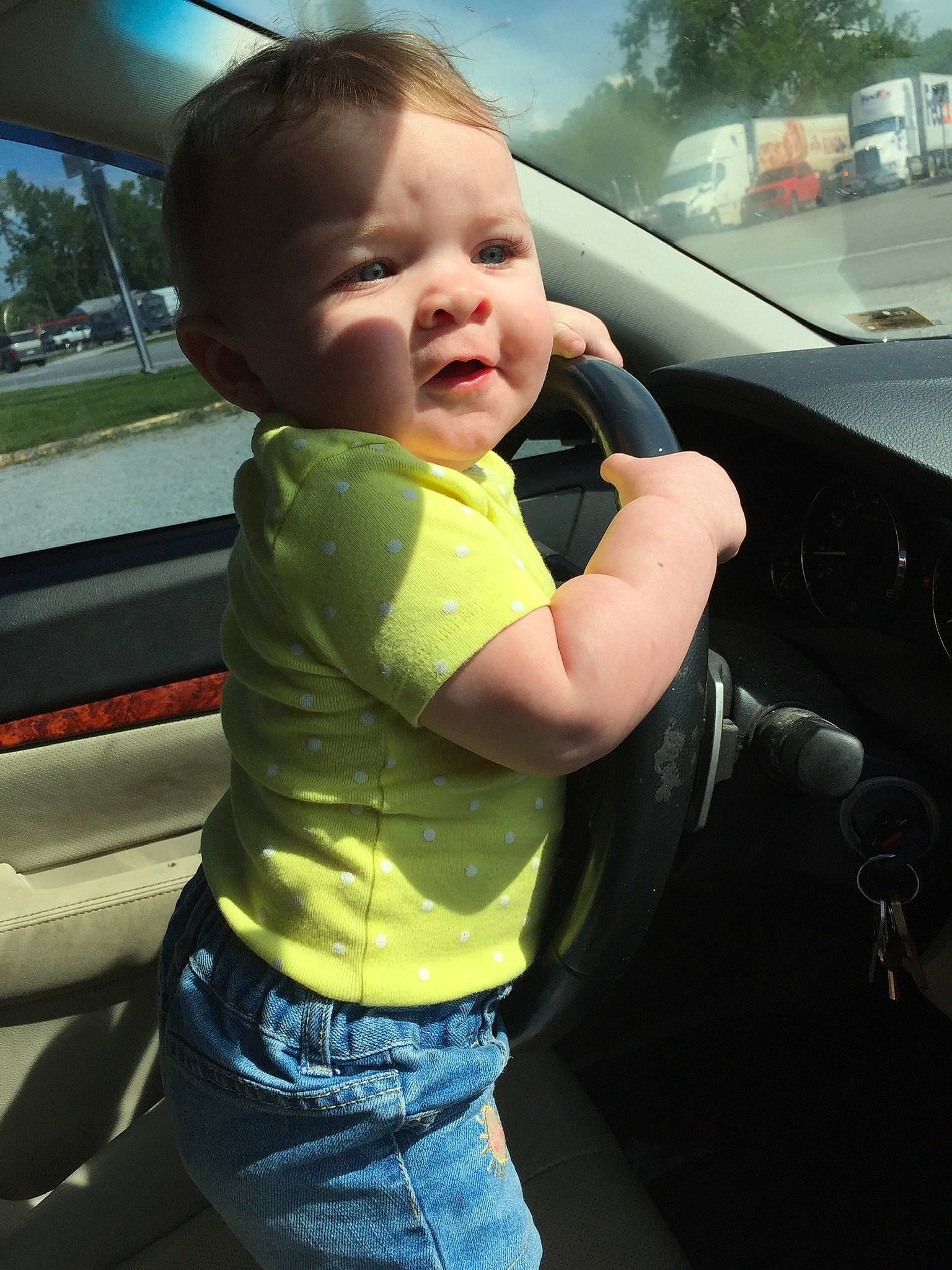 Sable joined the competition — help win amazing prizes! auto_part, automotive_window_part, baby, car, car_seat, cheek, child, city_car, cool, driving, family_car, finger, person, seat_belt, smile, steering_wheel, toddler, vacation, vehicle, vehicle_door