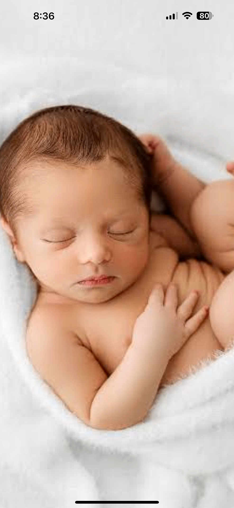 Muhammad is registered to the contest to win money with this photo: baby, newborn, sleeping, blanket, soft, peaceful, infant, skin, cute, portrait, resting, child, young, human, wrapped, white, relax, toddler, face, hand