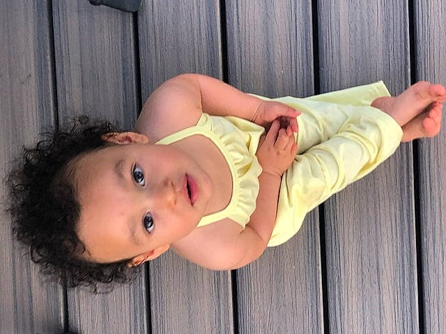 Juliana joined the competition — help win amazing prizes! arm, baby, child, ear, finger, neck, person, photography, skin, toddler