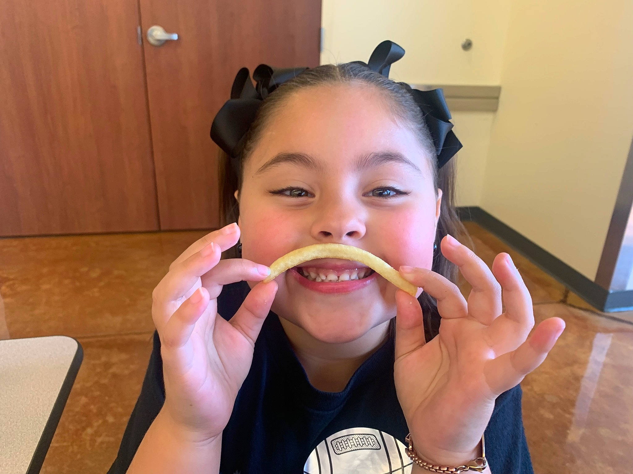 Collins joined the competition — help win amazing prizes! chair, drinkware, ear, eating, eyelash, eyewear, finger, fun, gesture, hearing, jaw, joy, lip, mouth, nail, person, smile, sweetness, tableware, thumb