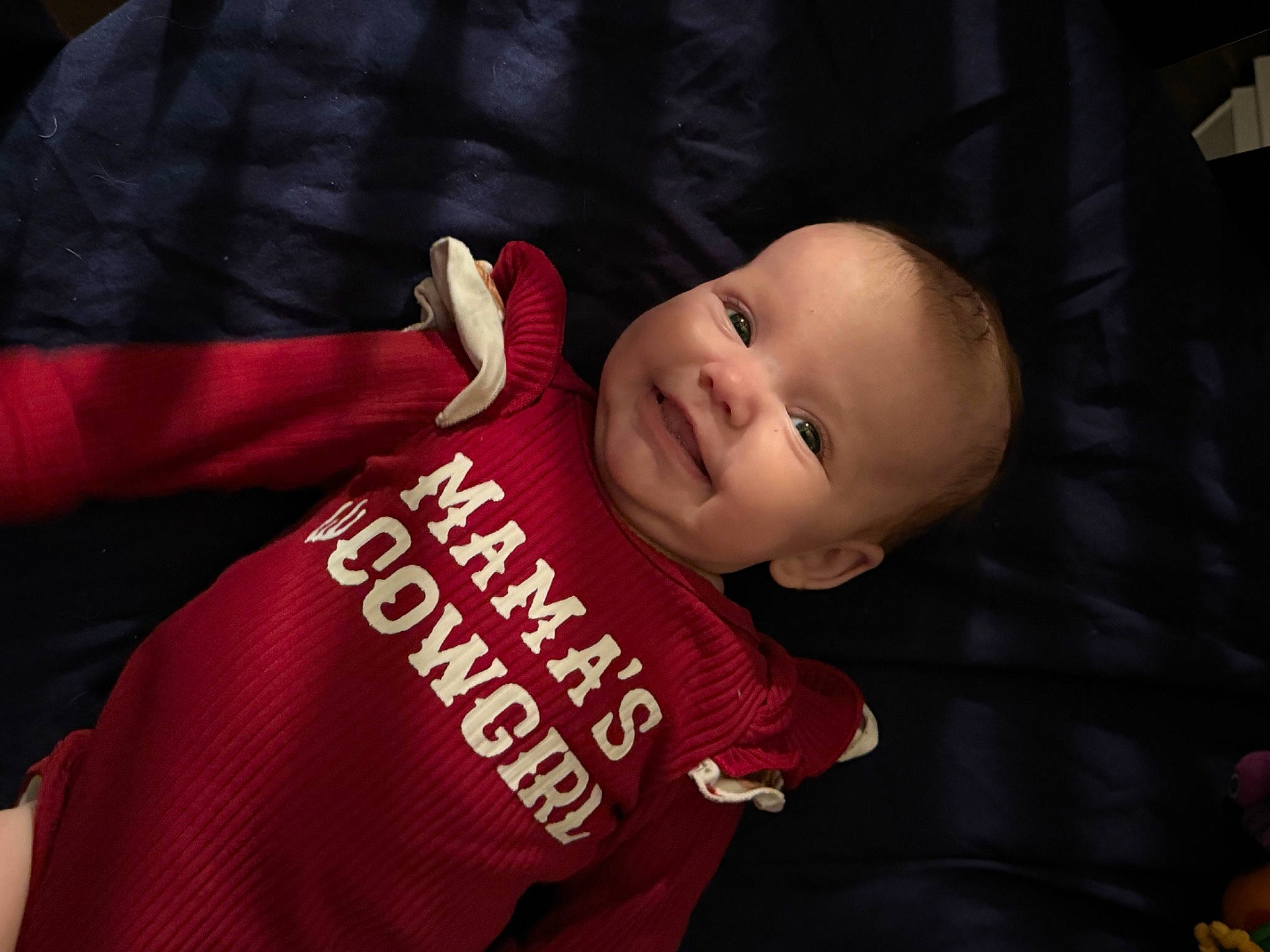 Lincoln joined the competition — help win amazing prizes! baby, baby_products, baby_toddler_clothing, carmine, cheek, child, flash_photography, font, fun, happy, joy, logo, magenta, person, product, sitting, sleeve, smile, t_shirt, toddler