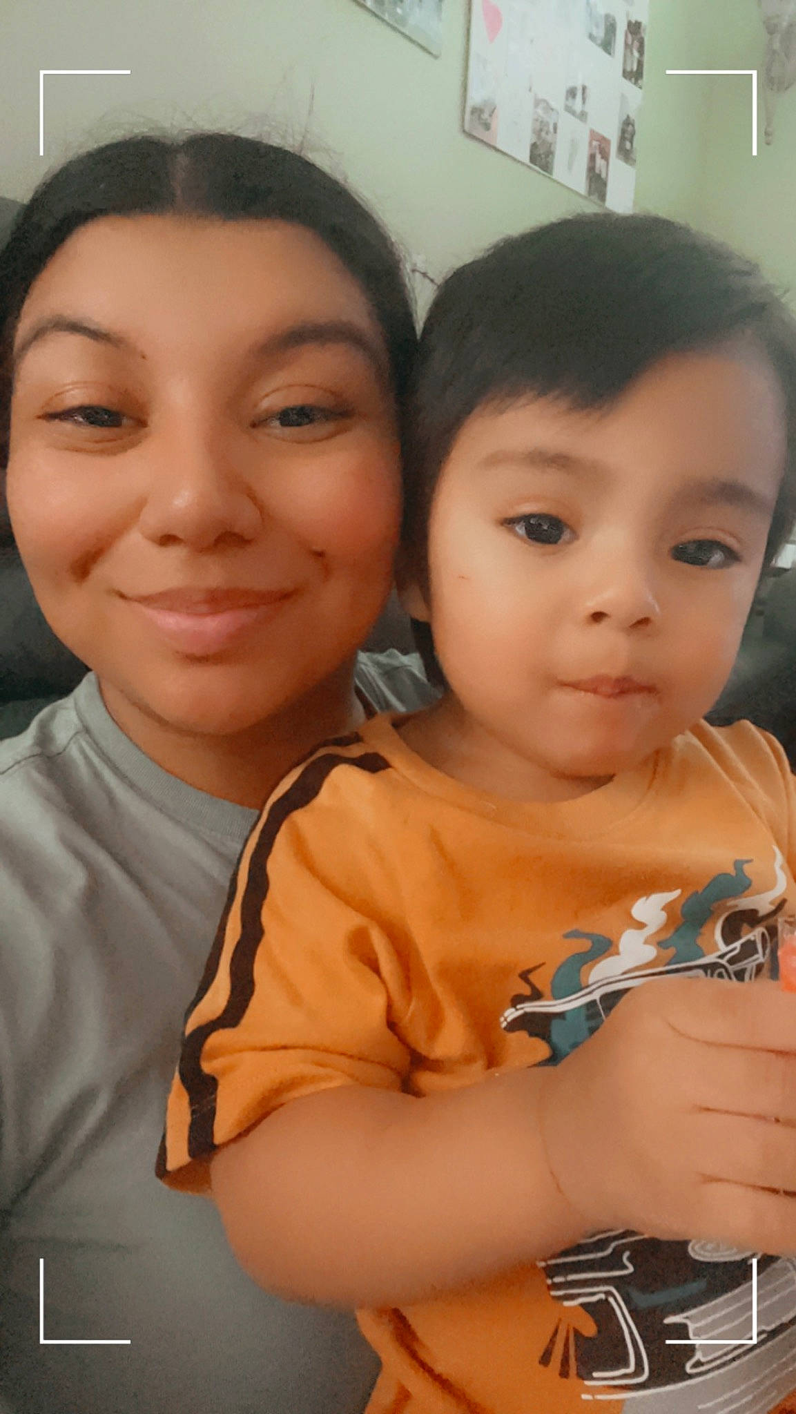 Josiah is registered to the contest to win money with this photo: black_hair, cheek, child, chin, event, face, fun, happy, joy, leisure, nail, nose, person, selfie, skin, smile, t_shirt, toddler, vacation