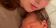 Kyara participe au concours pour gagner de l'argent avec cette photo : adult, baby, sleeping, closeup, face, skin, person, love, warm, cozy, sleep, newborn, family, comfort, rest, cuddle, indoor, portrait, gentle, soft