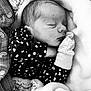 Louna participe au concours pour gagner de l'argent avec cette photo : newborn, baby, sleeping, blanket, mitten, black_and_white, soft_texture, face, infant, cozy, peaceful, closeup, portrait, clothing, pattern, resting, cute, child, wrapped, toddler