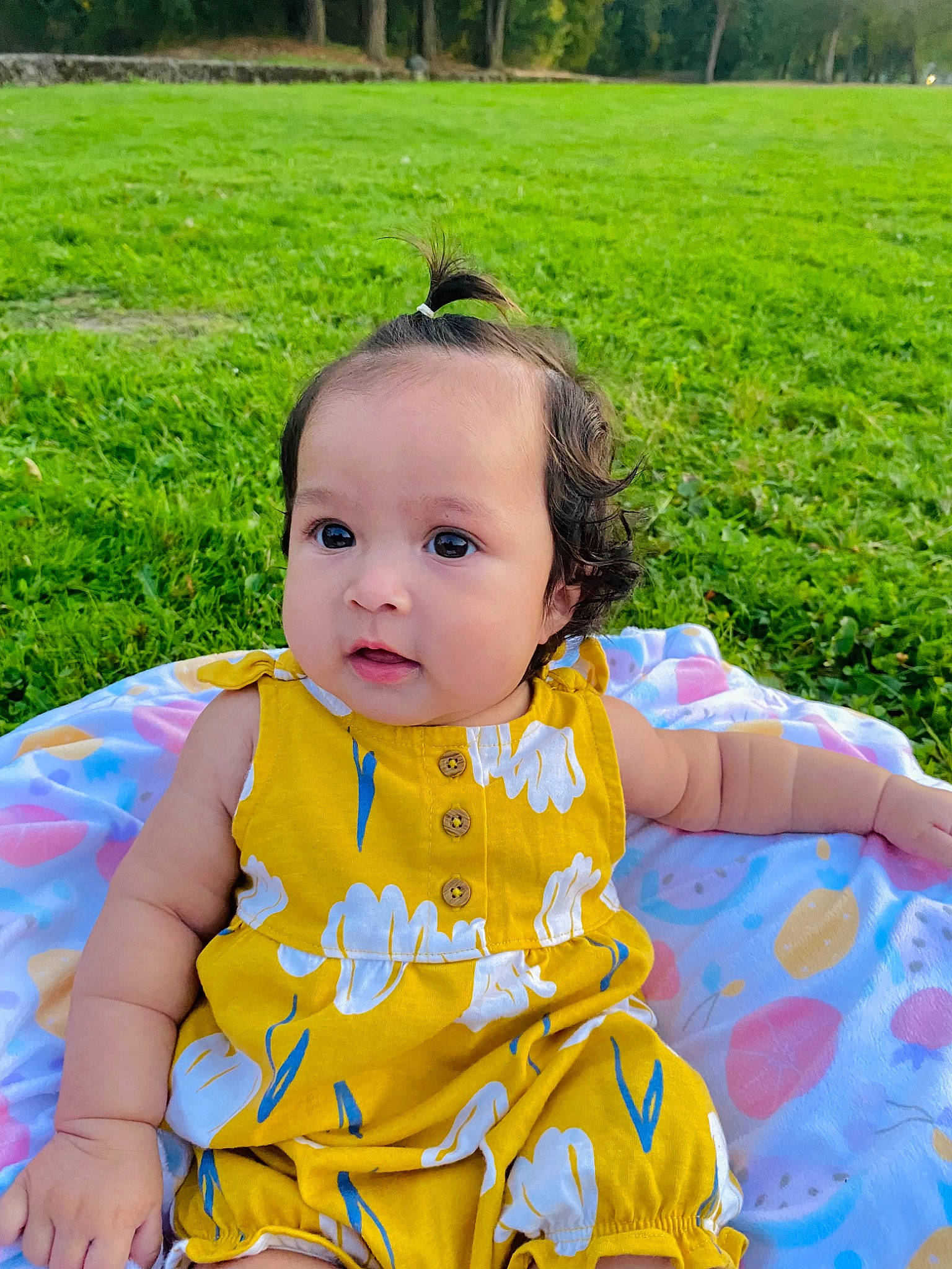 Alaina joined the competition — help win amazing prizes! baby, baby_toddler_clothing, beauty, dress, eye, fun, grass, grass_family, green, happy, head, leaf, leisure, people_in_nature, person, photograph, plant, skin, summer, toddler