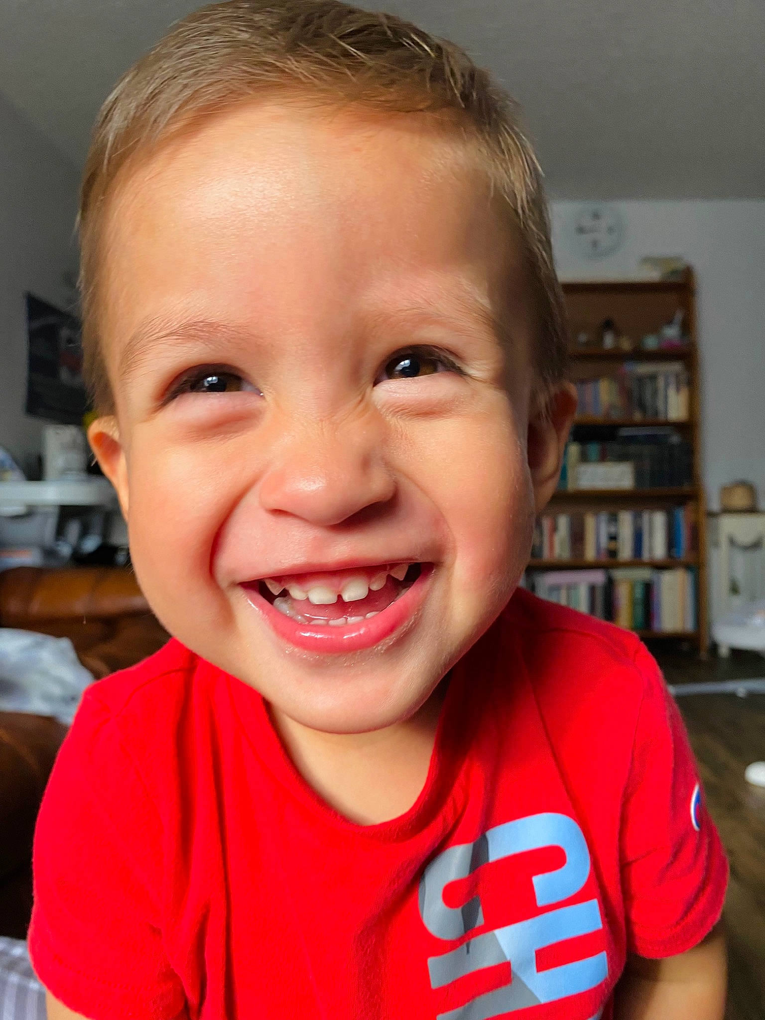 Mateo is registered to the contest to win money with this photo: cheek, chin, ear, eyebrow, eyelash, finger, forehead, gesture, happy, iris, jaw, joy, lip, mouth, neck, nose, person, shelf, shoulder, skin