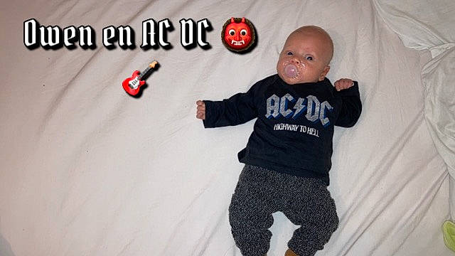 Owen participe au concours pour gagner de l'argent avec cette photo : active_pants, arm, baby, baby_toddler_clothing, child, flooring, font, fun, happy, logo, long_sleeved_t_shirt, pattern, person, play, room, sleeve, smile, sportswear, t_shirt, toddler