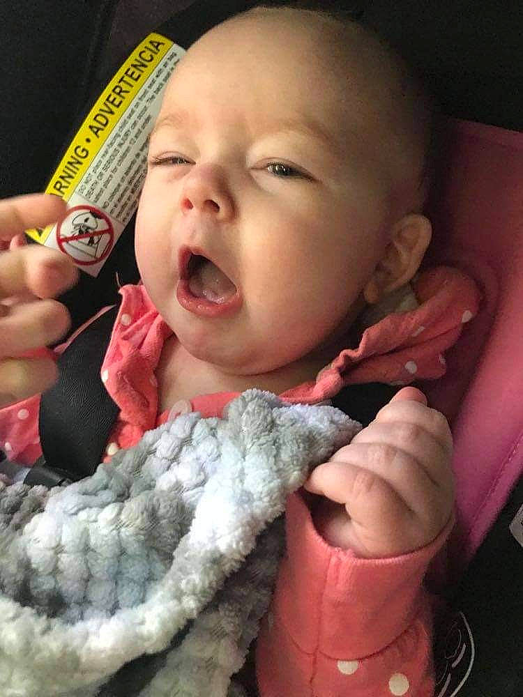 Jerri-lynn joined the competition — help win amazing prizes! baby, baby_toddler_clothing, cheek, chin, cool, eye, eyebrow, eyelash, finger, forehead, gesture, hand, happy, iris, lip, mouth, nose, person, pink, skin