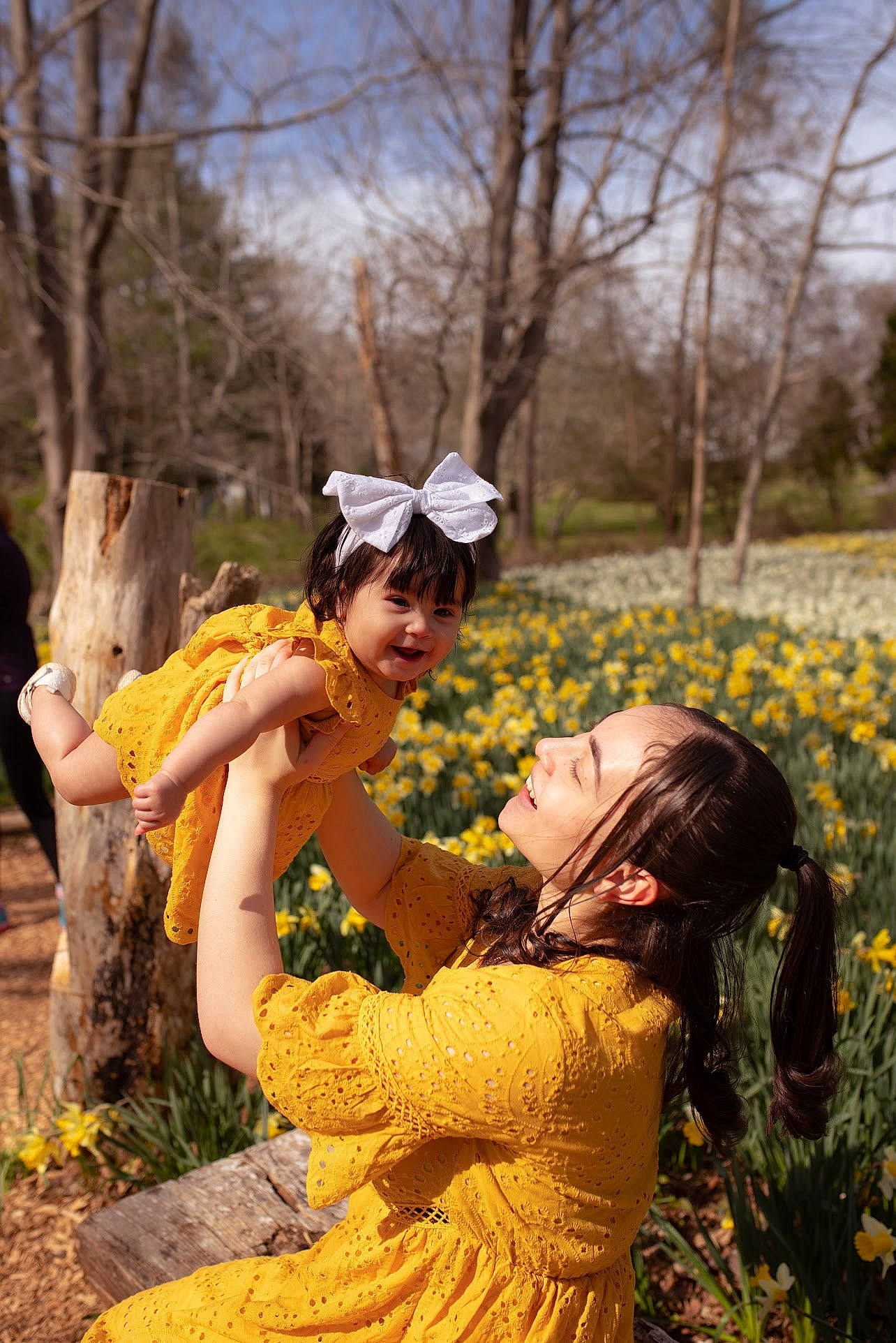 Aliana joined the competition — help win amazing prizes! child, dress, eyewear, fawn, fun, grass, grassland, happy, headpiece, joy, landscape, leaf, leisure, people_in_nature, person, plant, sky, sunglasses, sunlight, tree