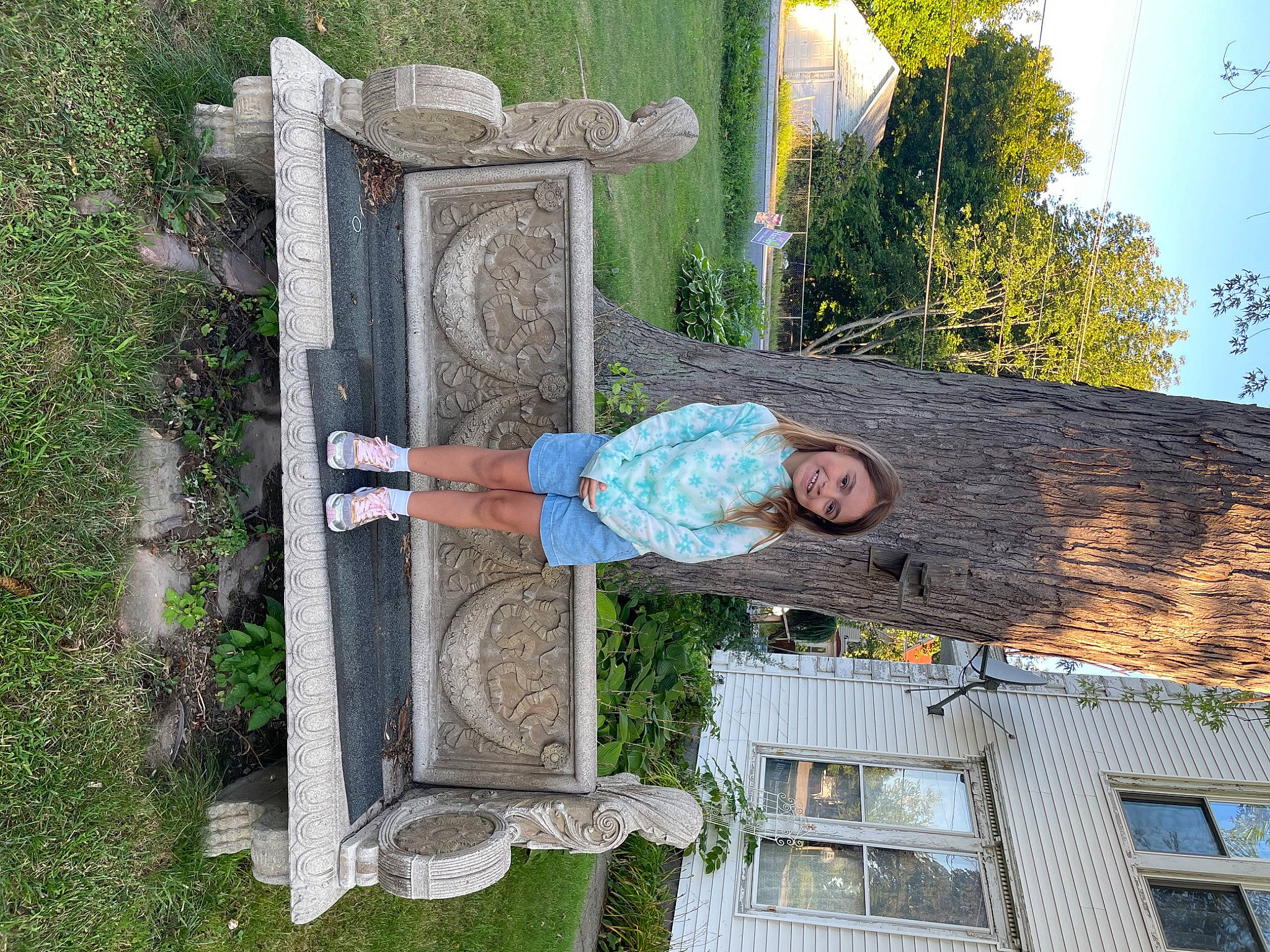 Alexandria joined the competition — help win amazing prizes! art, building, concrete, facade, grass, house, joy, leisure, person, plant, roof, tree, urban_design, window, wood