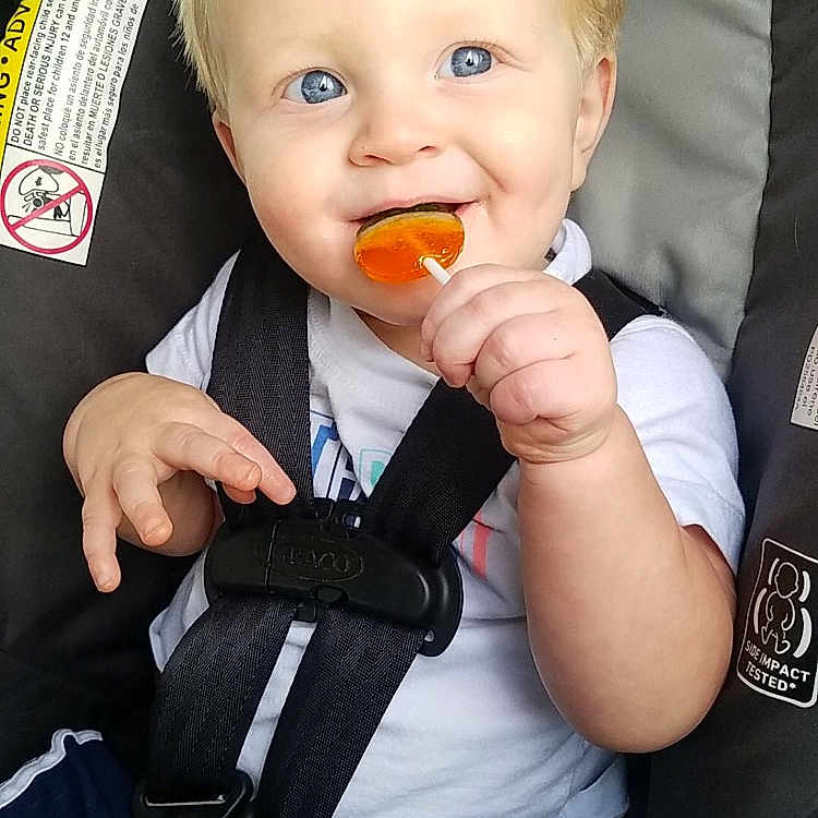Johnathan is registered to the contest to win money with this photo: baby_carriage, baby_products, car, car_seat, child, cool, infant, person, product, sitting, smile, toddler